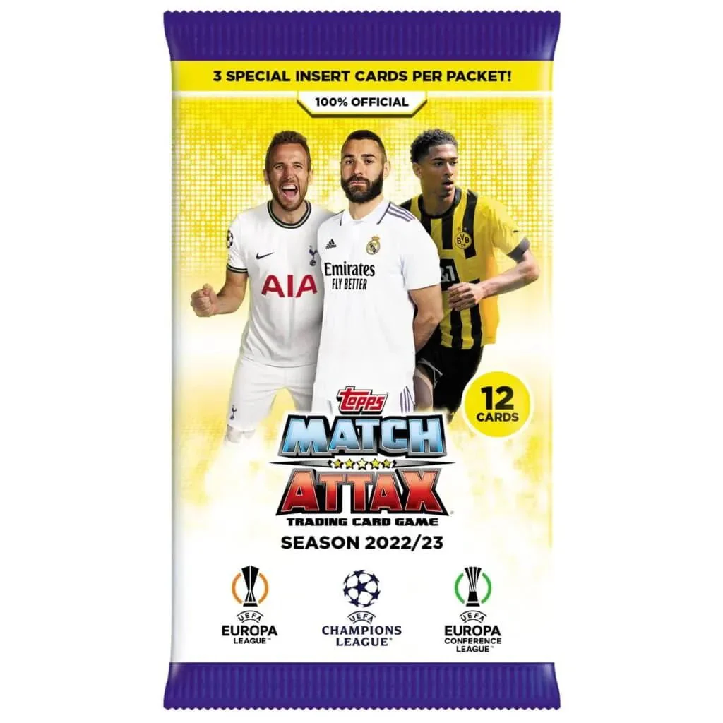 2022-23 Topps Match Attax UEFA Champions League Cards BOX (24 Packs Each) - Image 3