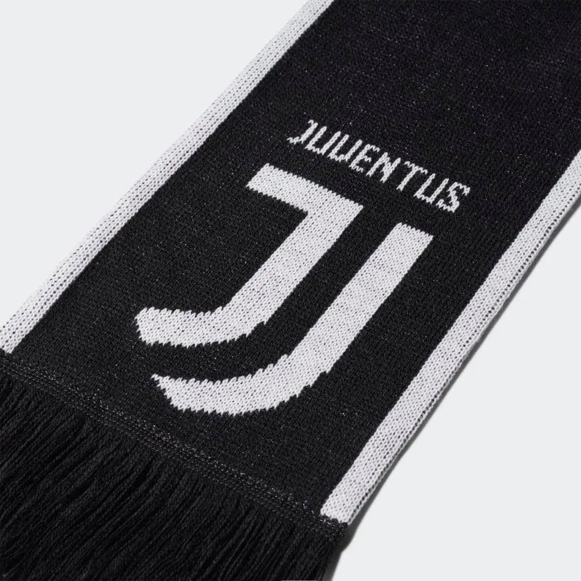 adidas 2019-20 Juventus Scarf - Black-White - Image 3