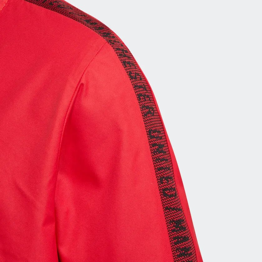 adidas 2019-20 Manchester United YOUTH Anthem Jacket - Red - Image 4