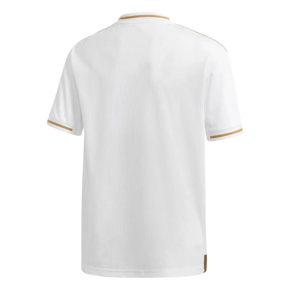 adidas 2019-20 Real Madrid YOUTH Home Jersey - White - Image 2