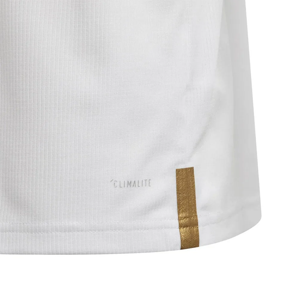 adidas 2019-20 Real Madrid YOUTH Home Jersey - White - Image 5