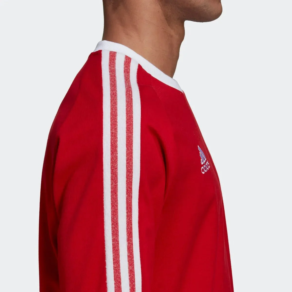 Adidas 2020-21 Bayern Munich Icons Tee - Red-White - Image 4