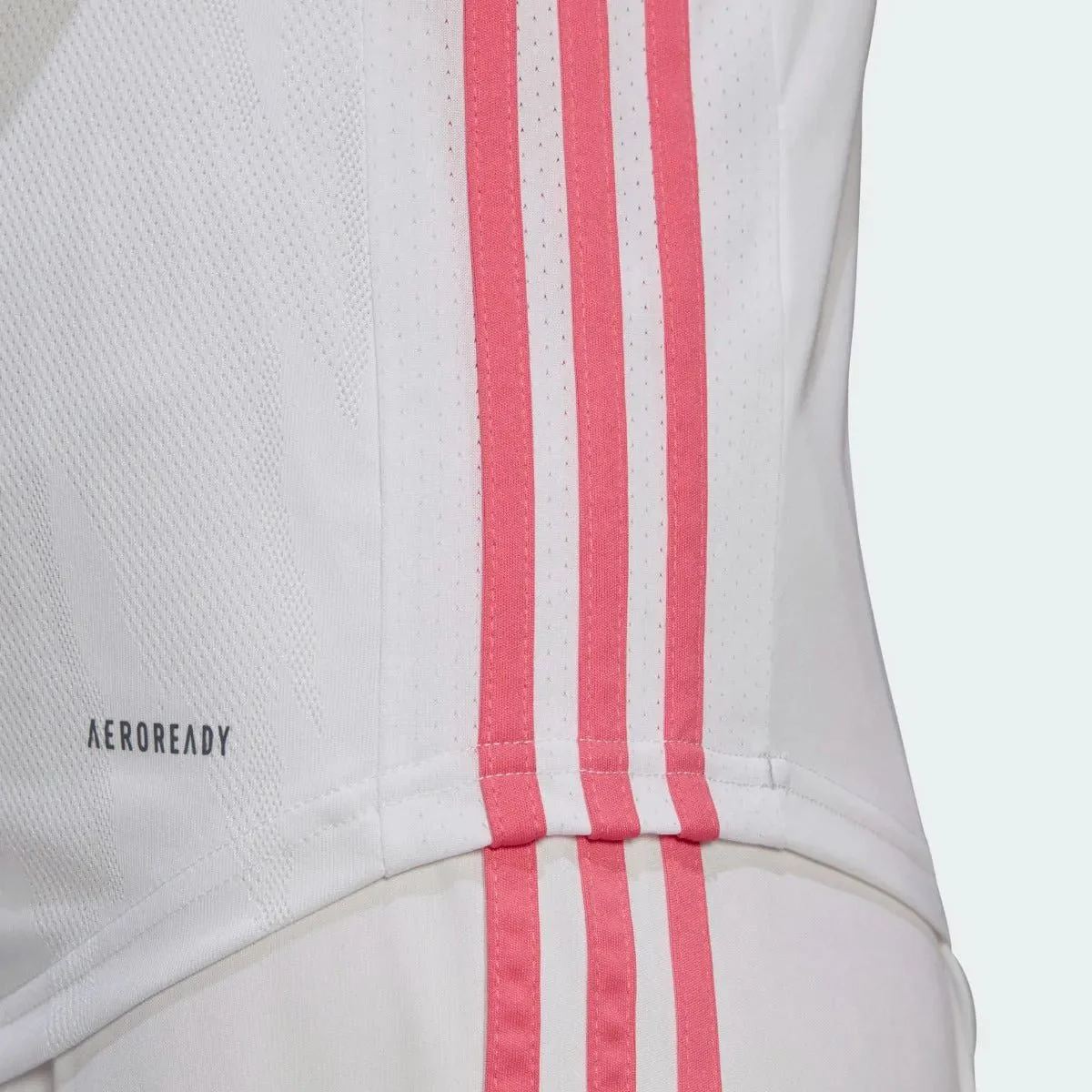 Adidas 2020-21 Real Madrid Women Home Jersey - White-Pink - Image 5