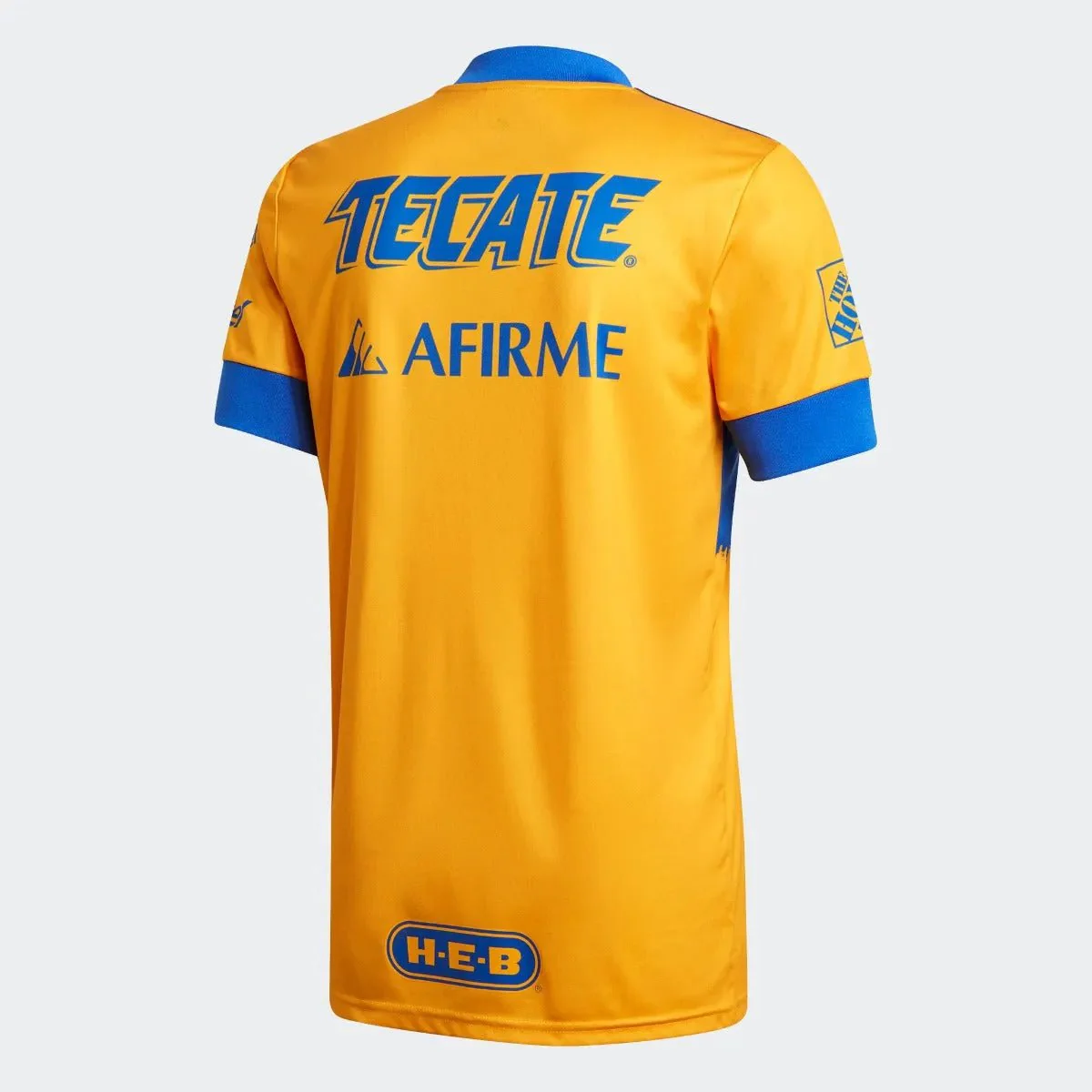 Adidas 2020-21 Tigres Home Jersey - Collegiate Gold-Blue