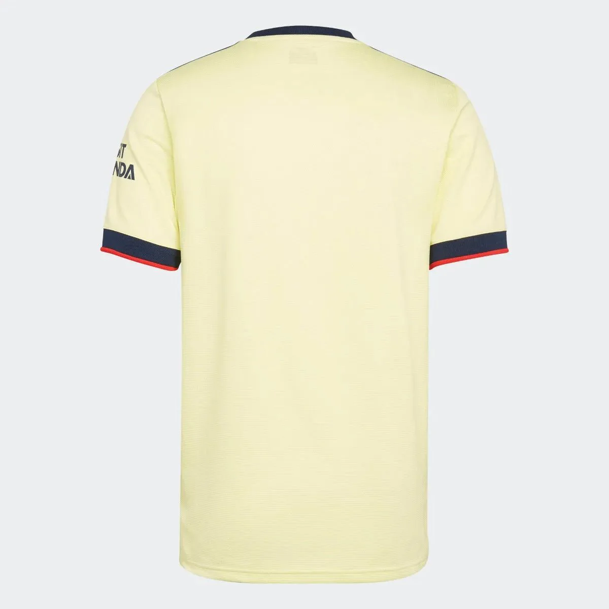 Adidas 2021-22 Arsenal Away Jersey - Pearl Citrine - Image 2