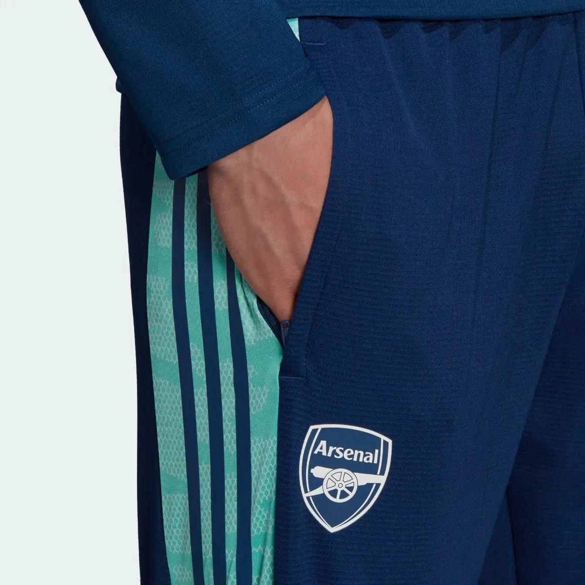 Adidas 2021-22 Arsenal Euro Training Pants - Mystery Blue - Image 4