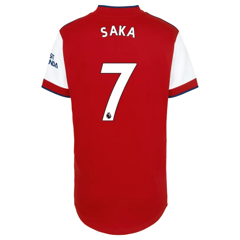 Adidas 2021-22 Arsenal Home Jersey - Red-Navy - Image 7