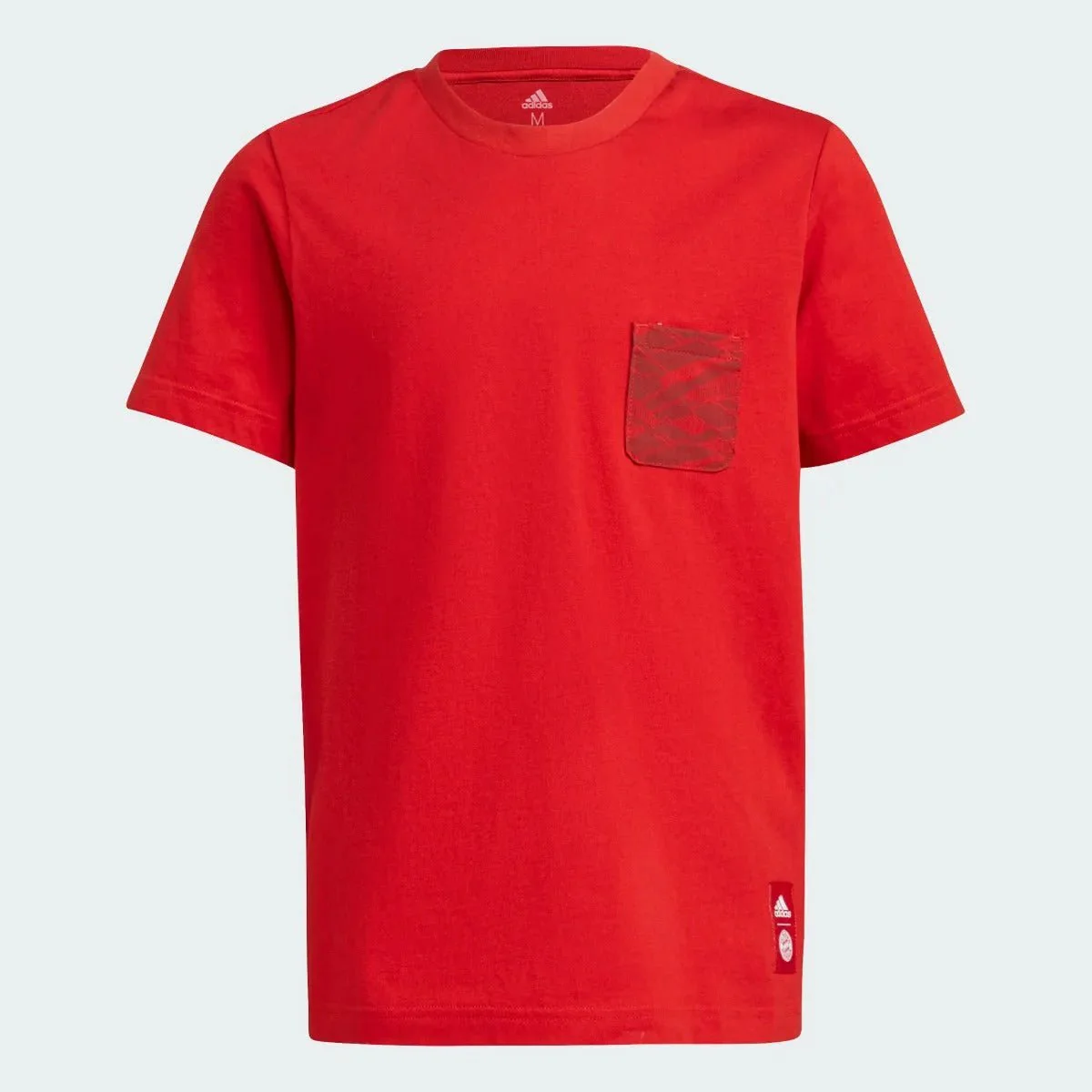 Adidas 2021-22 Bayern Munich Youth Tee - Red