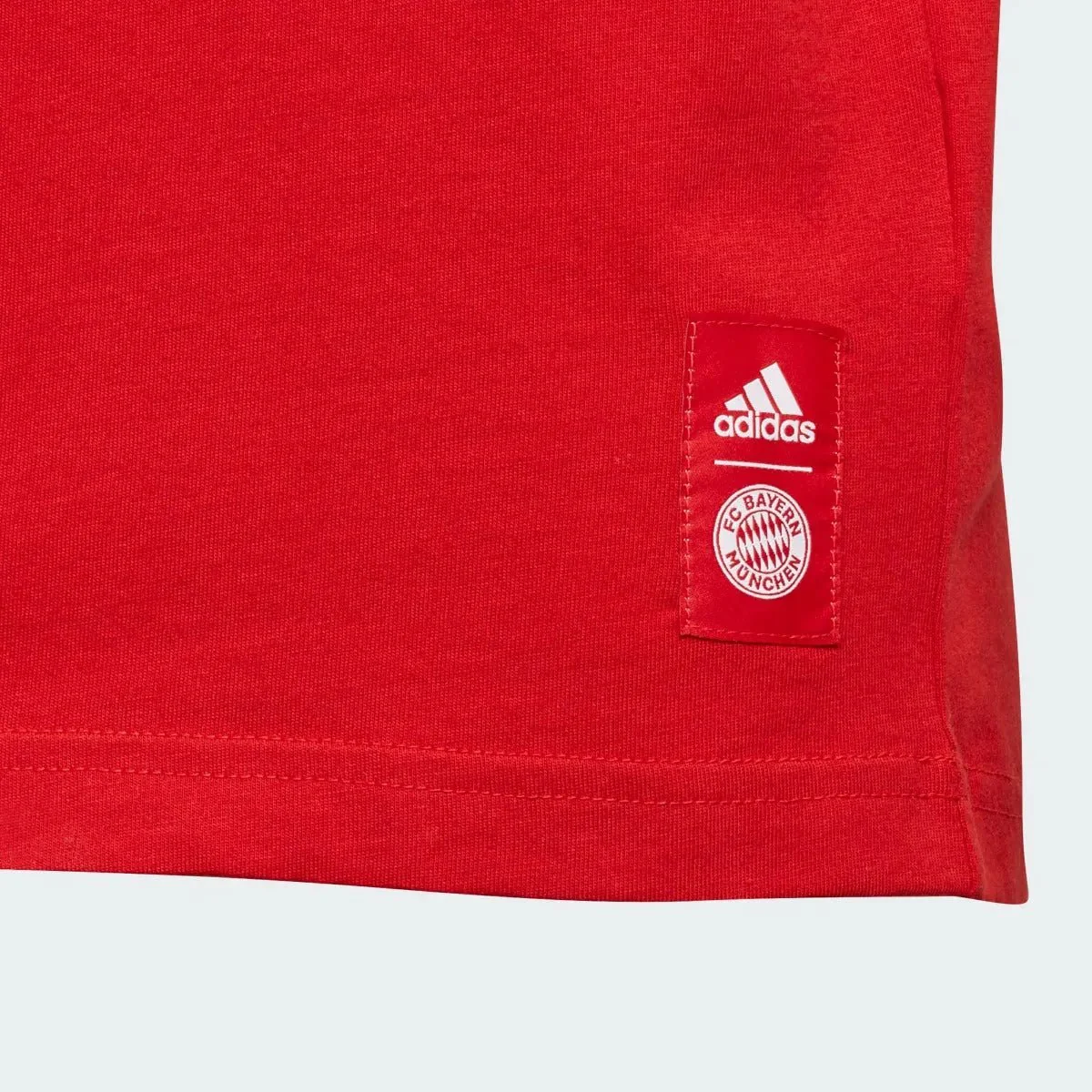 Adidas 2021-22 Bayern Munich Youth Tee - Red - Image 5