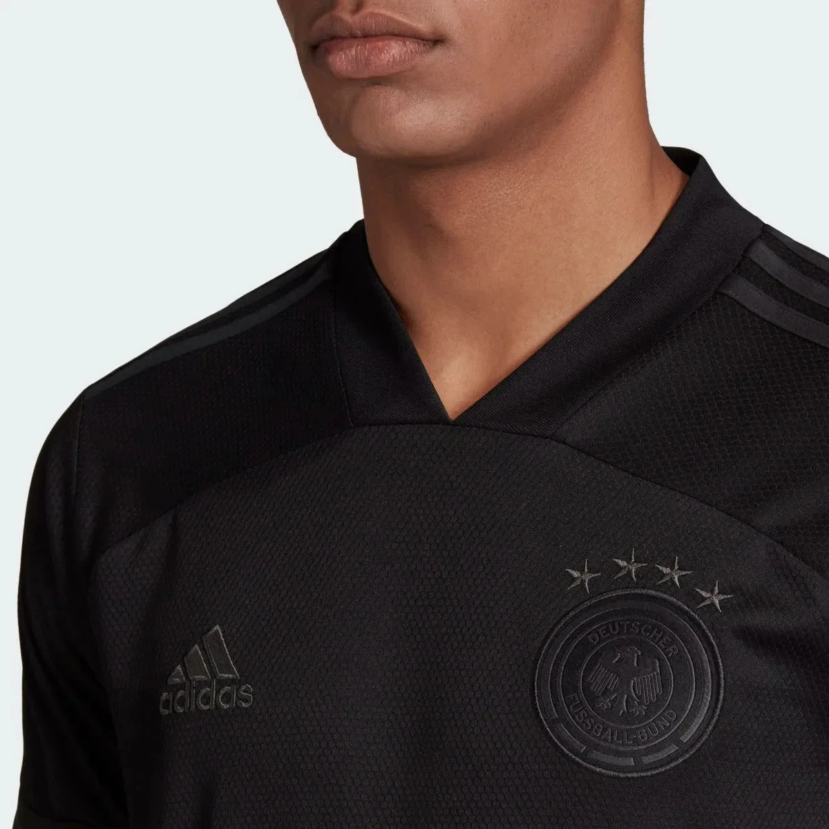 Adidas 2021-22 Germany Away Jersey - Black - Image 3