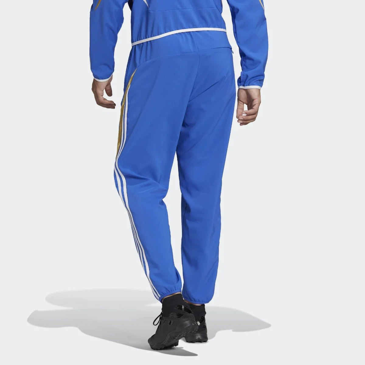 adidas 2021-22 Juventus Teamgeist Woven Pants - Hi Res Blue - Image 3