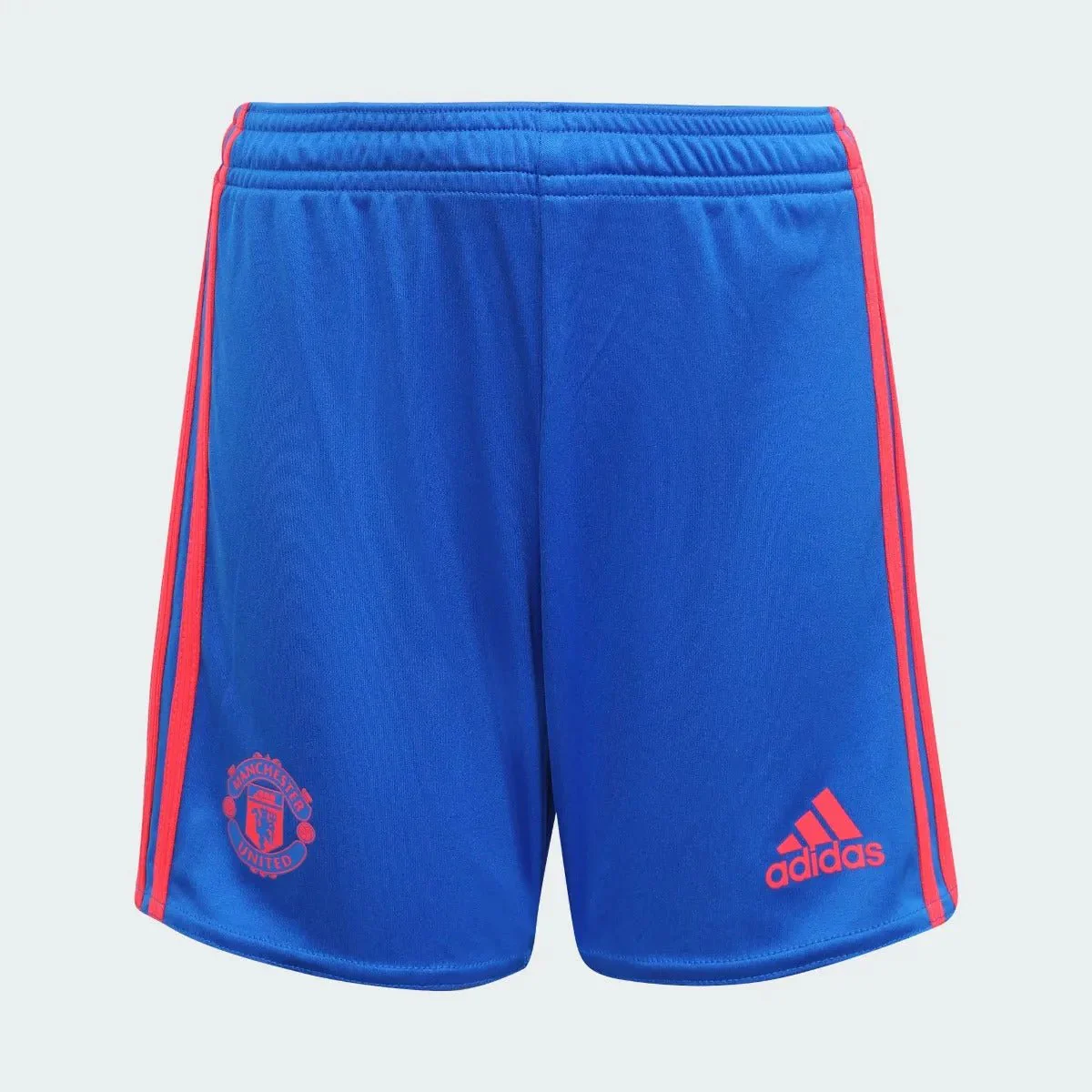 Adidas 2021-22 Manchester United Away MINI Kit - White-Glow Blue - Image 2