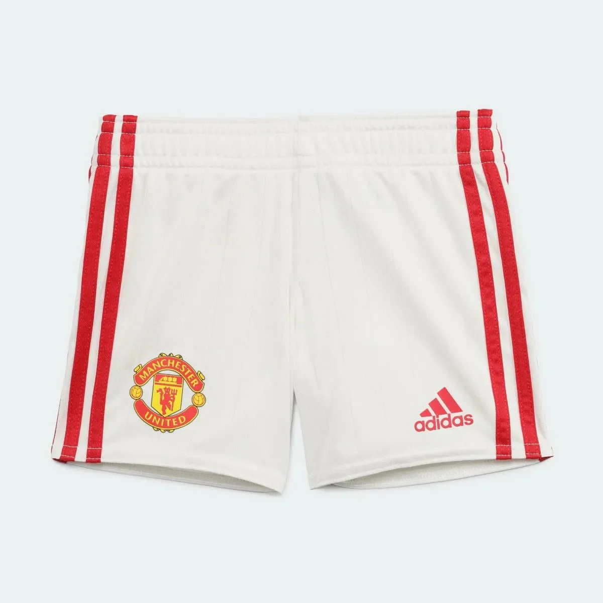 Adidas 2021-22 Manchester United Home Baby Set - Red-White - Image 4