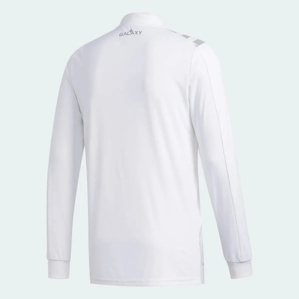 Adidas 2021 LA Galaxy Home Long-Sleeve Jersey - White-Grey - Image 2