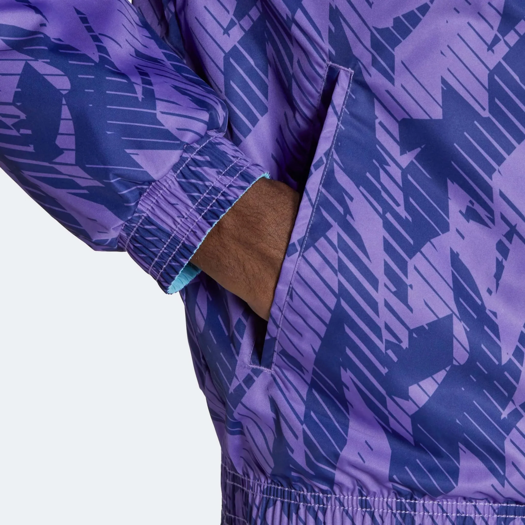 Adidas 2022-23 Argentina Anthem Jacket Sky Blue-White - Image 6