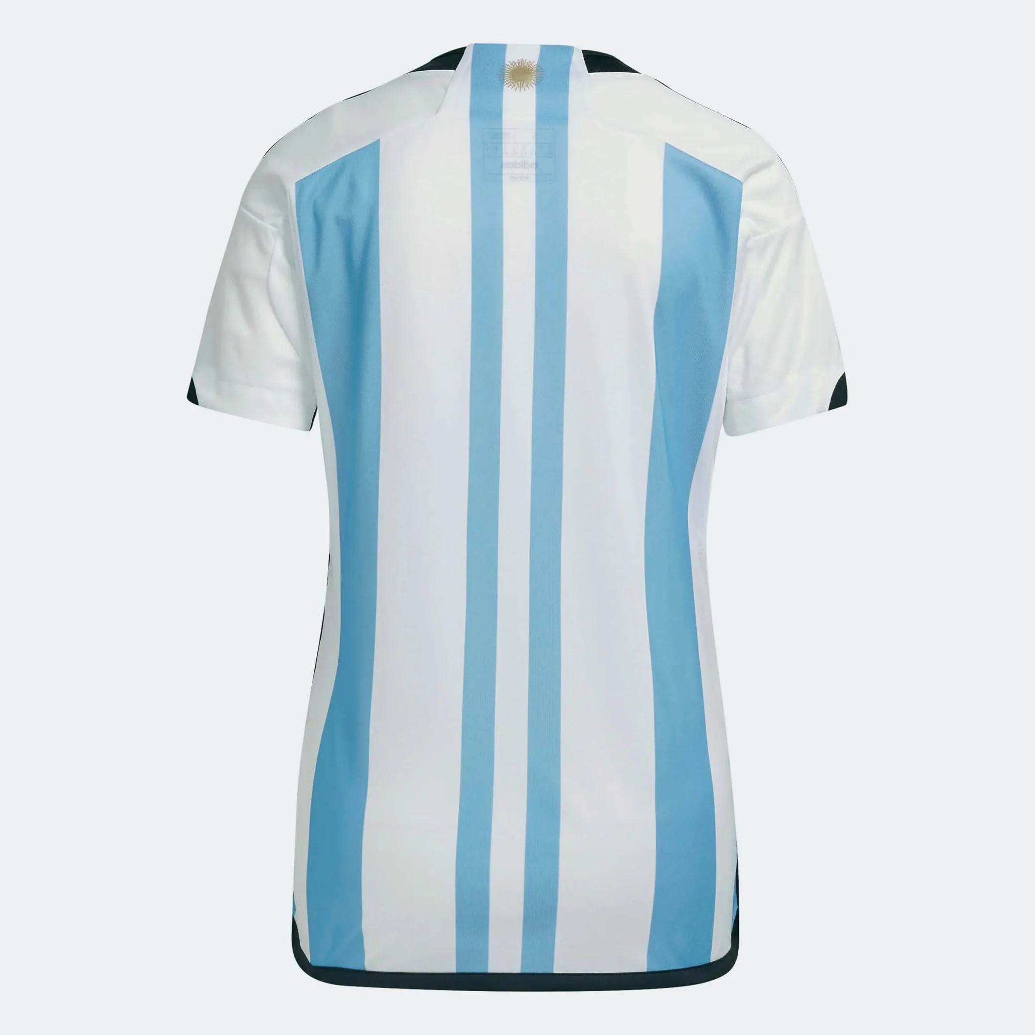 adidas 2022-23 Argentina Women's Home Jersey - White-Light Blue - Image 2