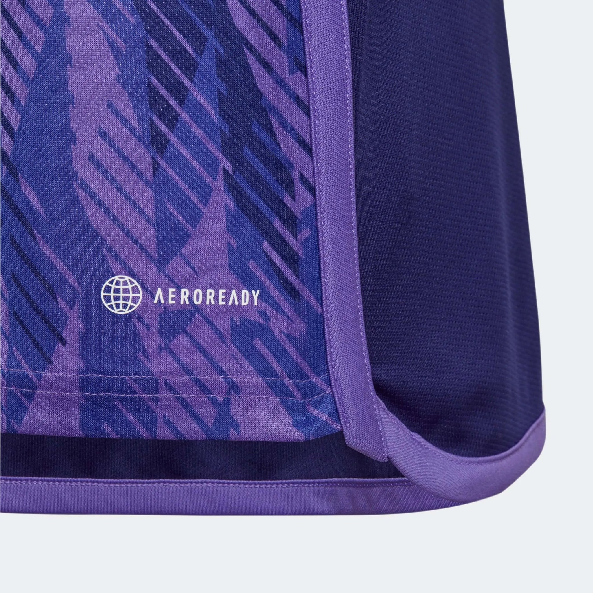 adidas 2022-23 Argentina Youth Away Jersey Indigo-Purple - Image 5