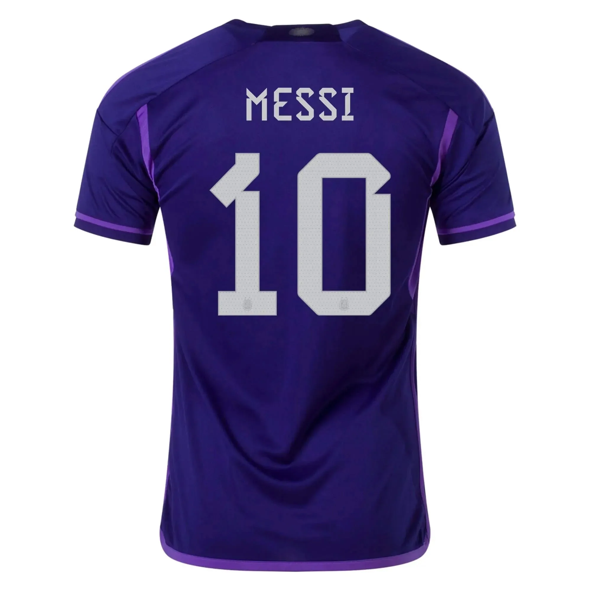 adidas 2022-23 Argentina Youth Away Jersey Indigo-Purple - Image 6