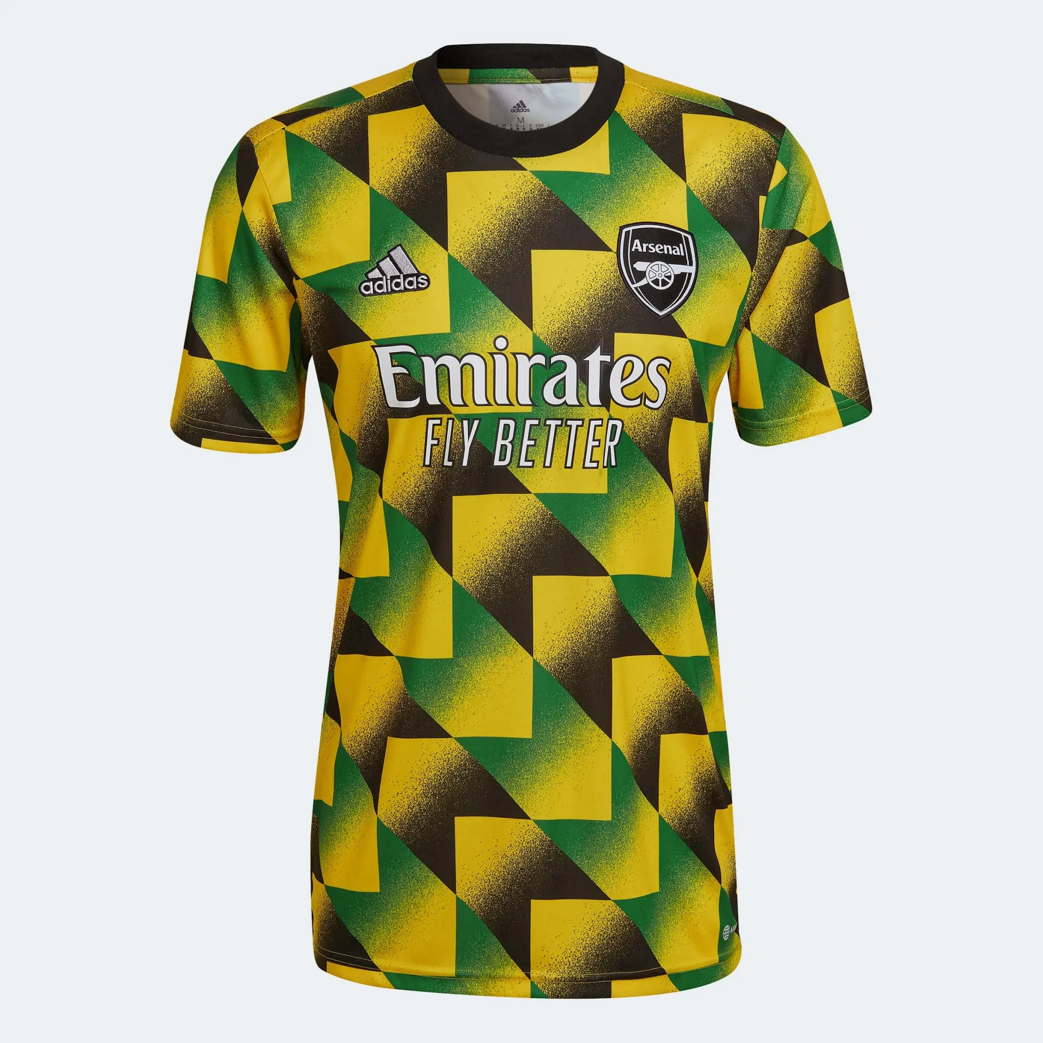 adidas 2022-23 Arsenal Pre-Match Jersey - Yellow-Green