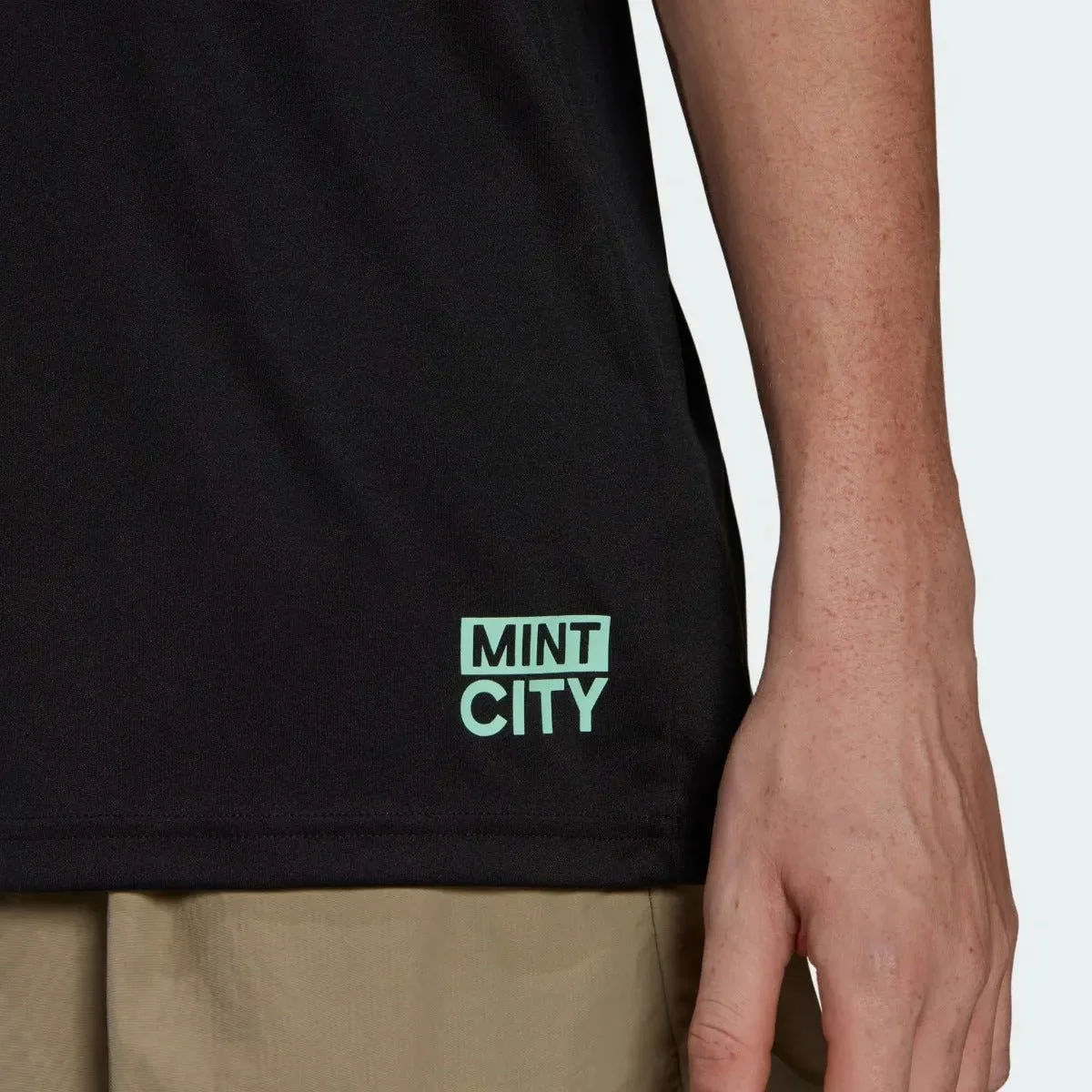 adidas 2022-23 Charlotte FC Away Jersey - Black-Clear Mint - Image 6
