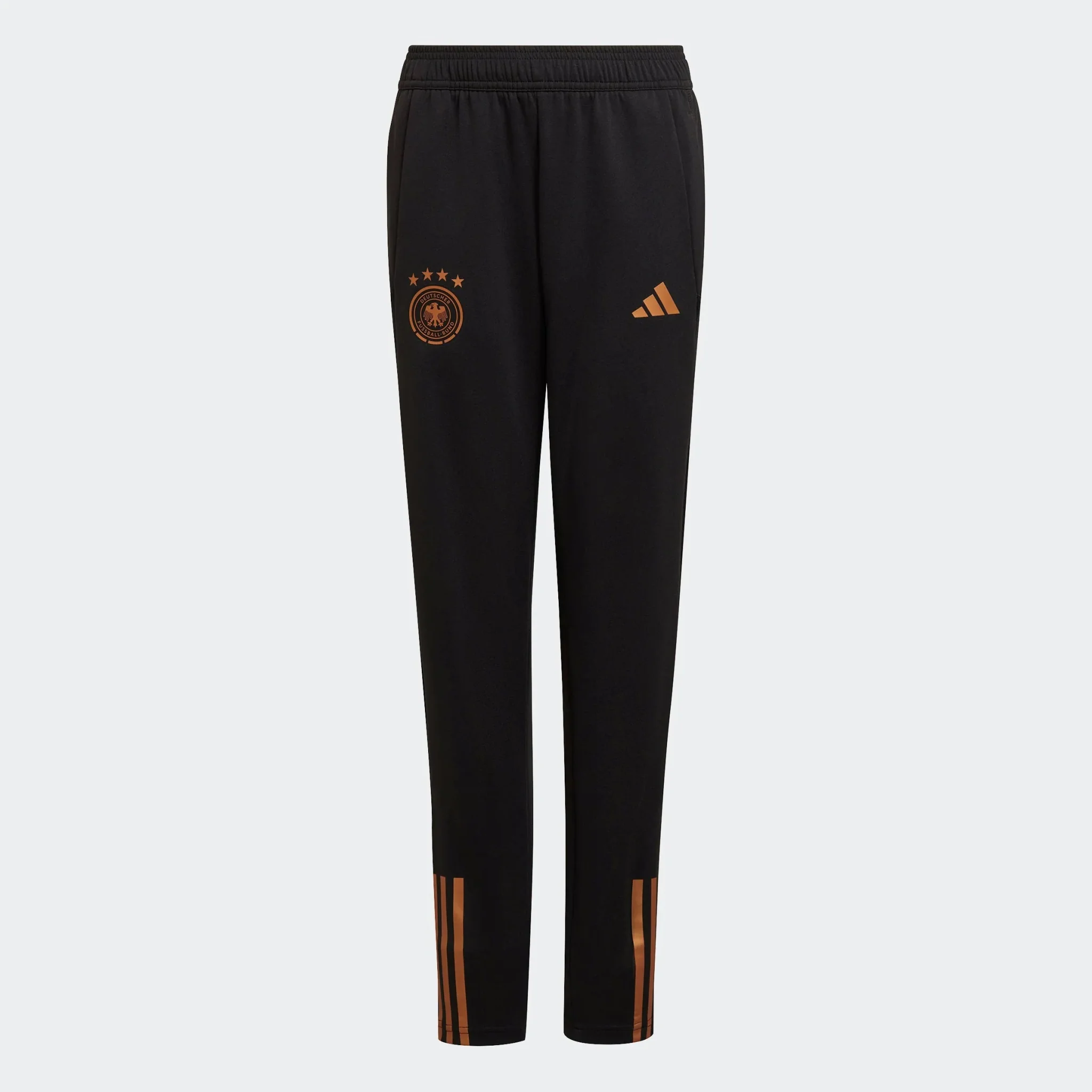adidas 2022-23 Germany Youth Training Pants - Black