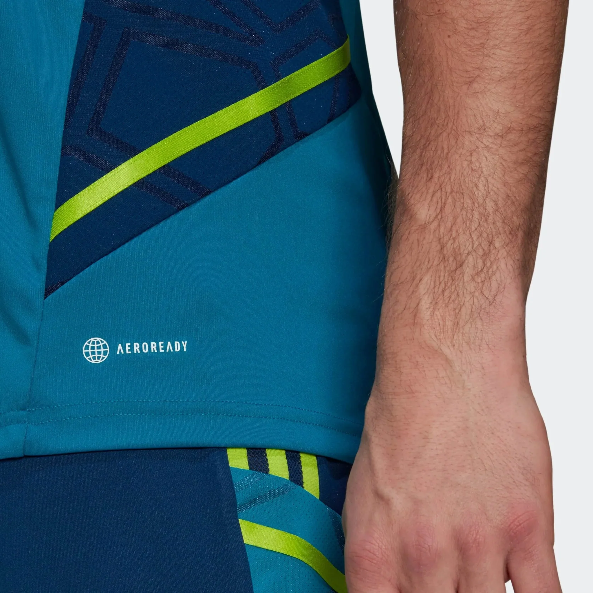 adidas 2022-23 Juventus Training Jersey - Active Teal - Image 5