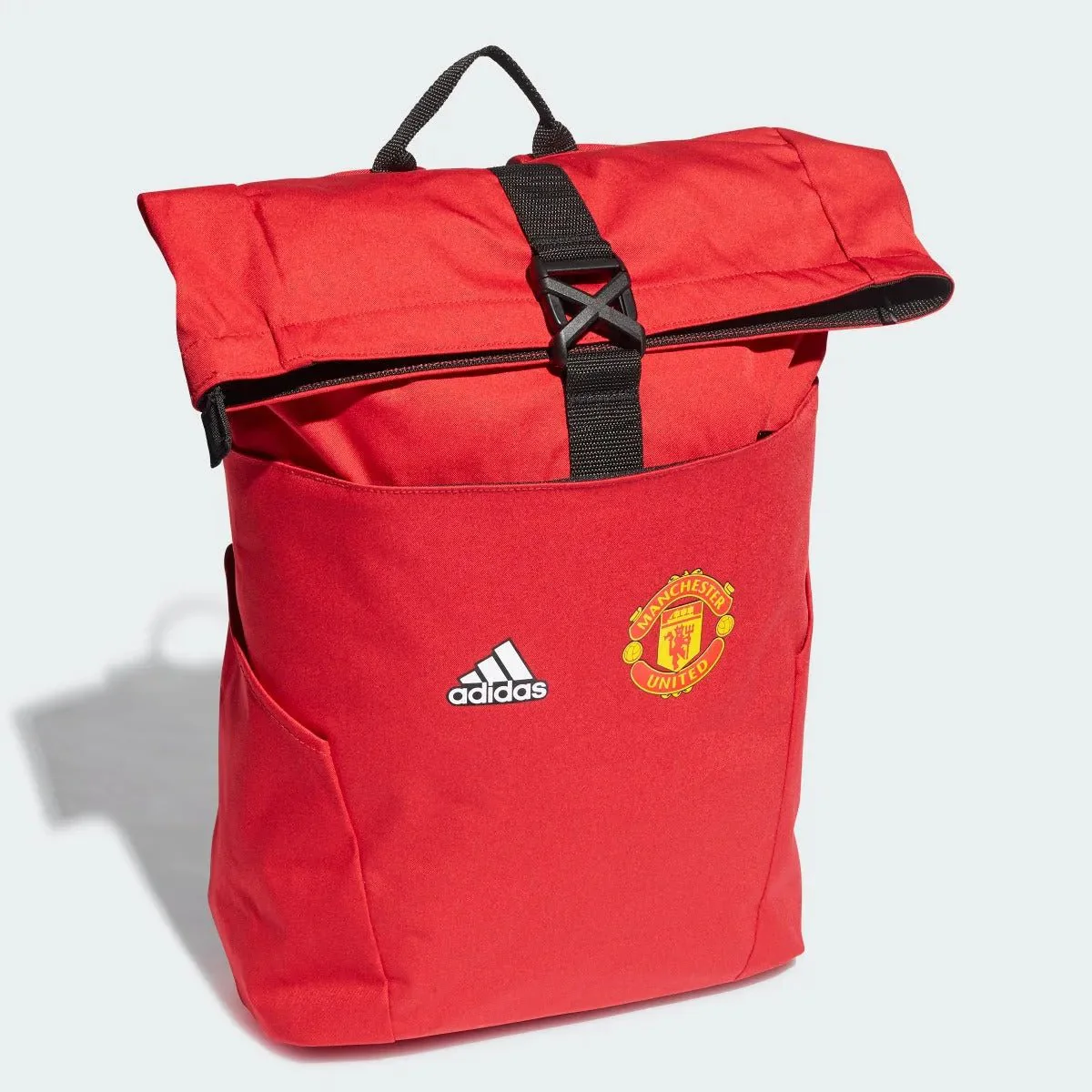 adidas 2022-23 Manchester United Backpack - Red-Black - Image 3