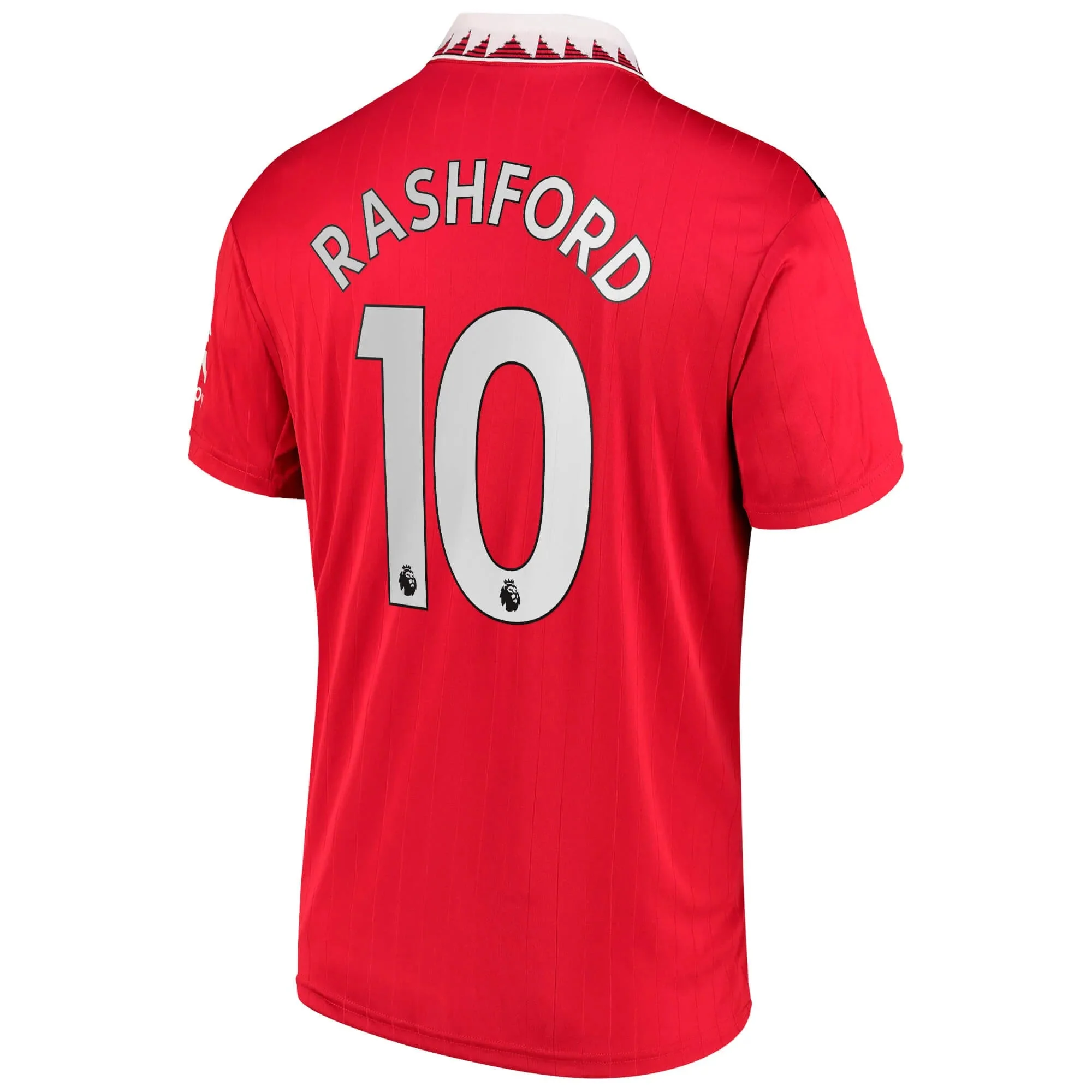 adidas 2022-23 Manchester United Home Jersey - Red-White - Image 2