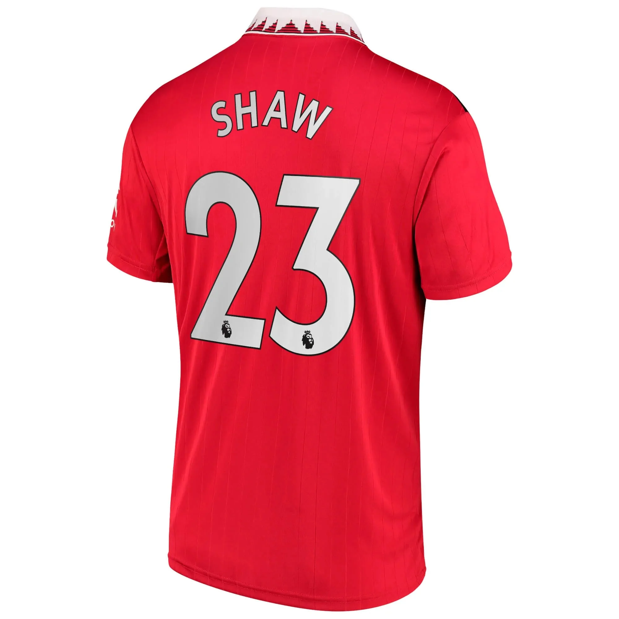 adidas 2022-23 Manchester United Home Jersey - Red-White - Image 3