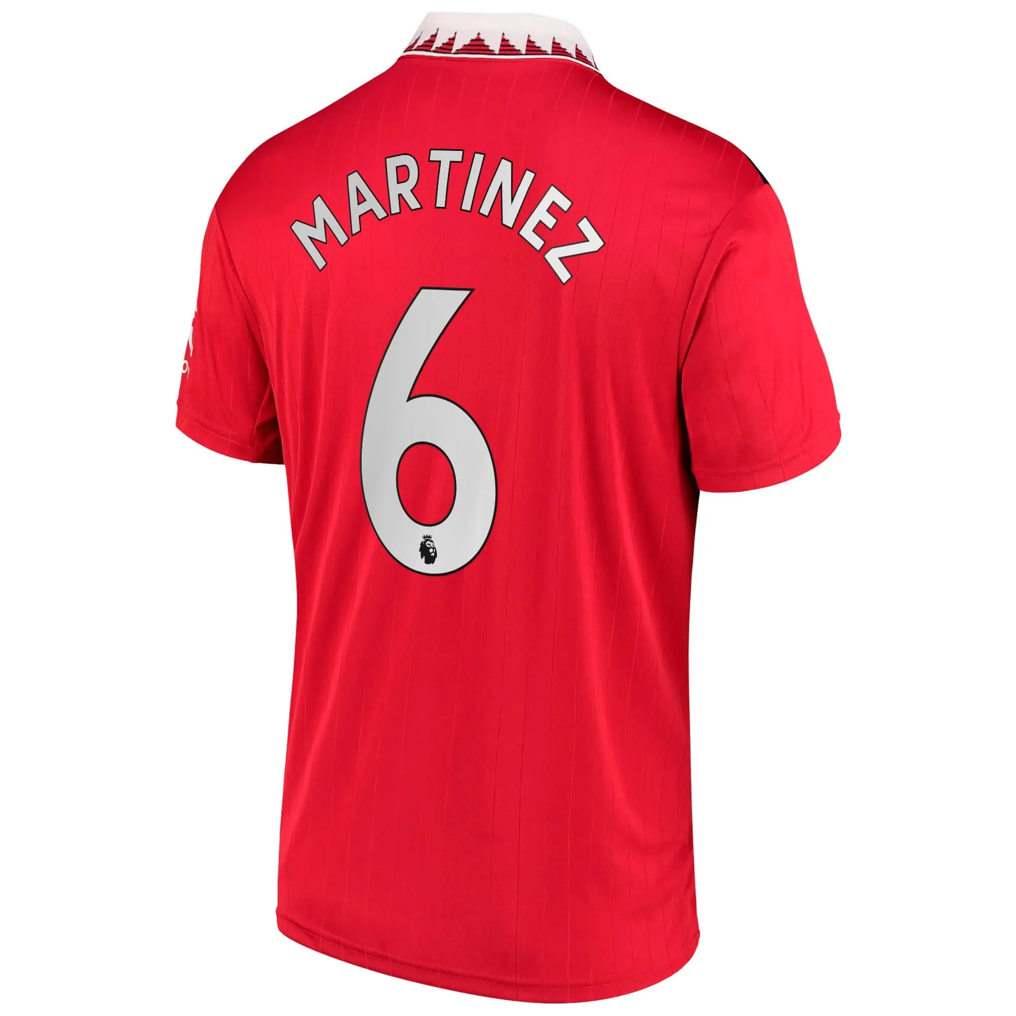 adidas 2022-23 Manchester United Home Jersey - Red-White - Image 5