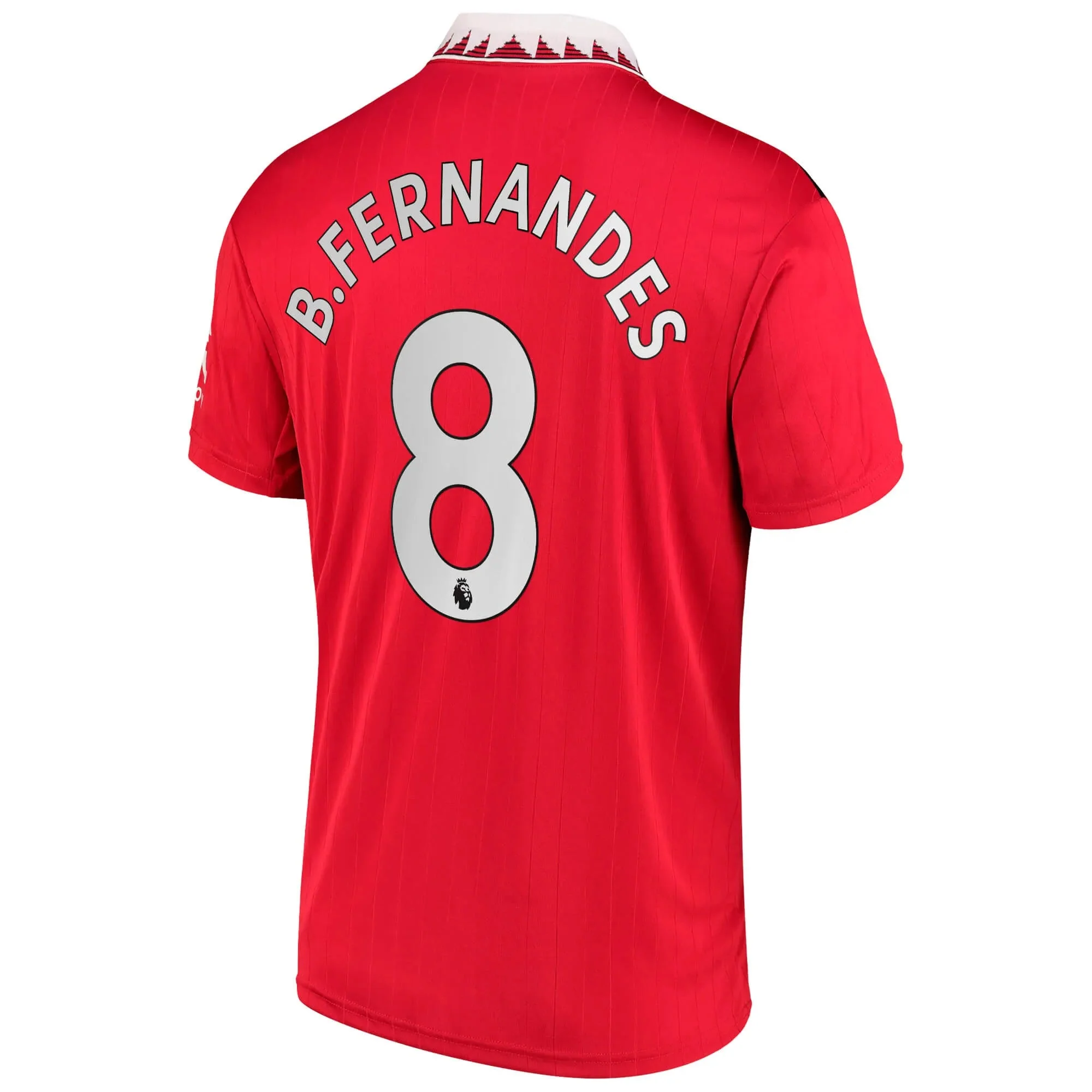 adidas 2022-23 Manchester United Home Jersey - Red-White - Image 6