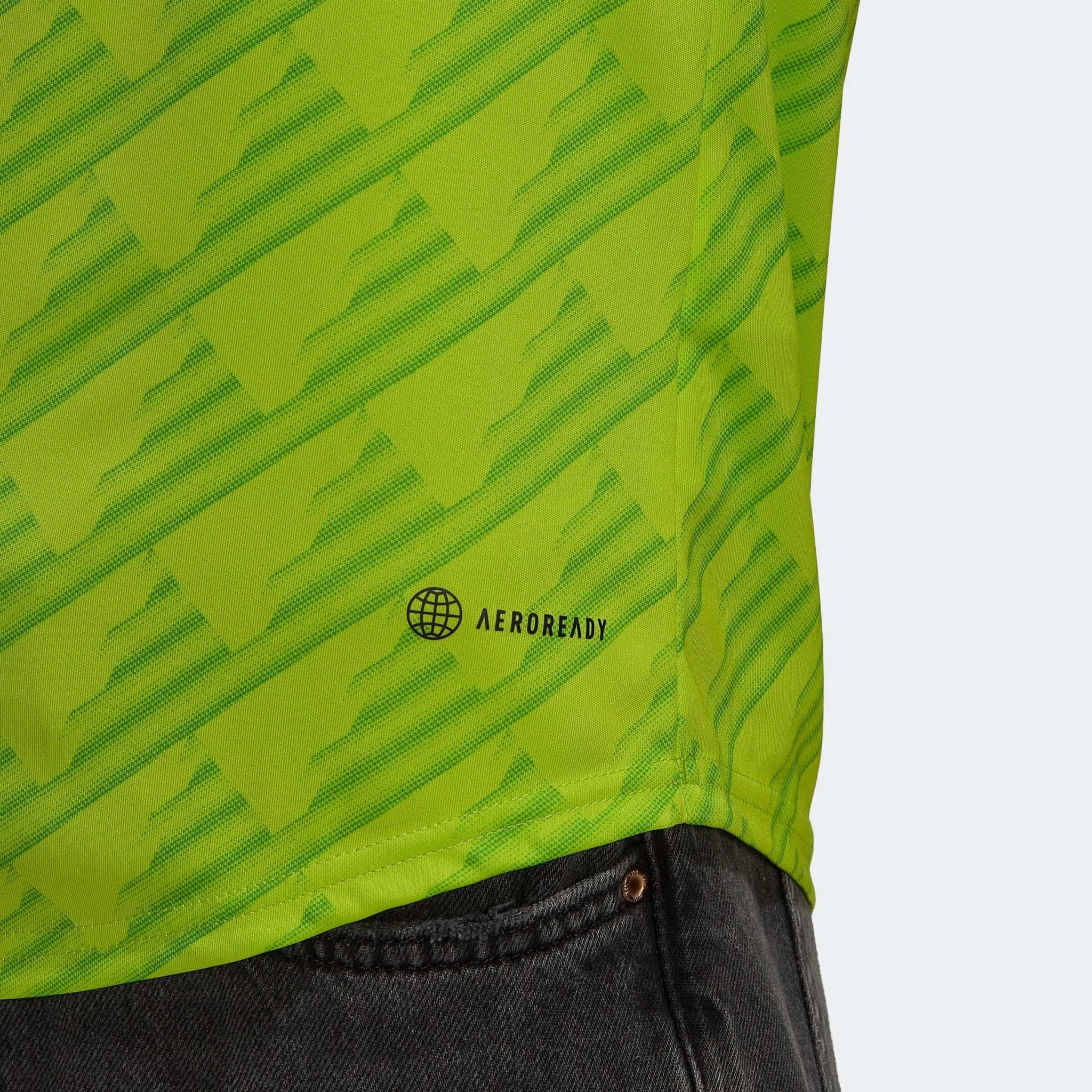 adidas 2022-23 Manchester United Women's Third Jersey - Solar Slime - Image 8