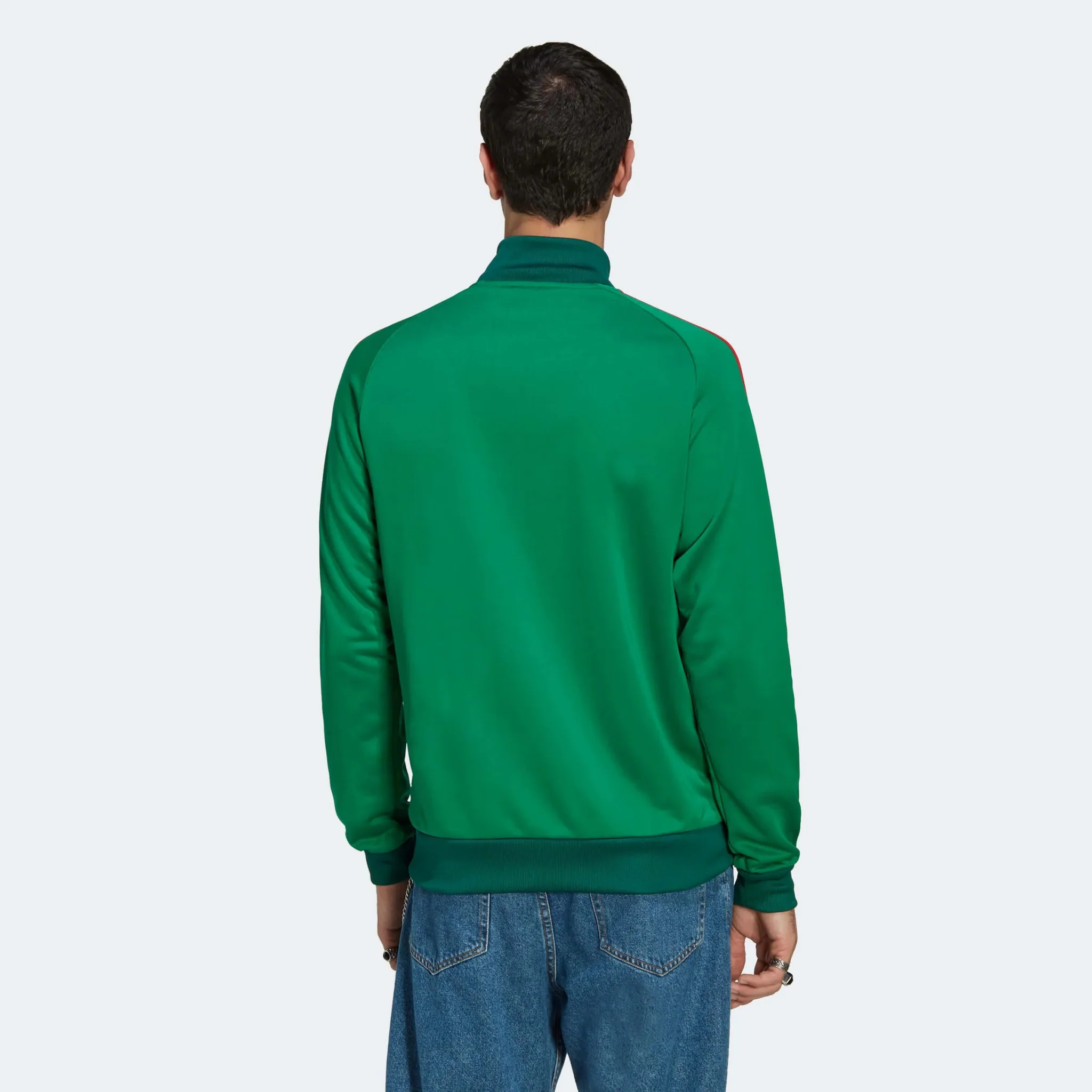 adidas 2022-23 Mexico 3-Stripes Track Top - Image 3