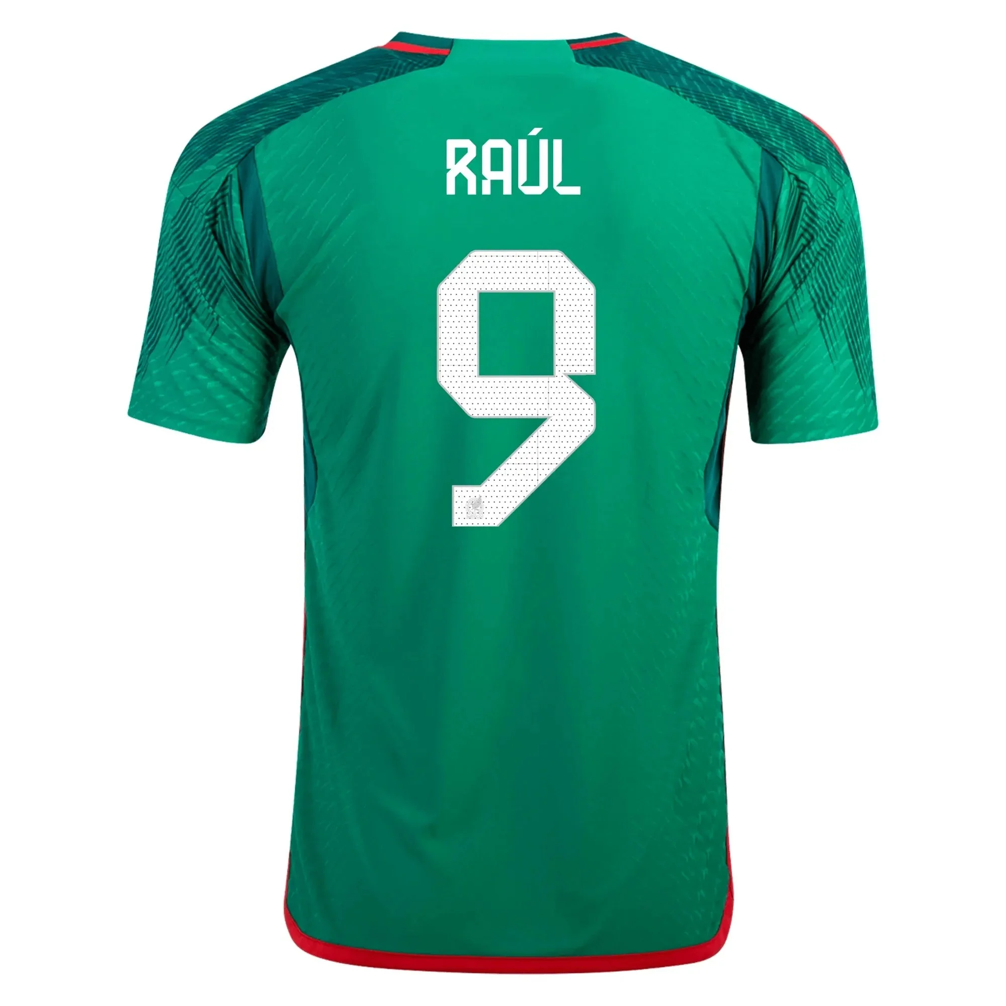 adidas 2022-23 Mexico Authentic Home Jersey - Image 8