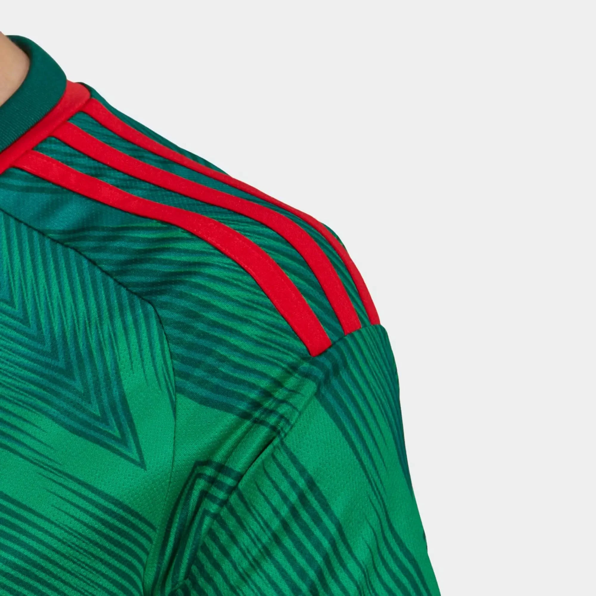 adidas 2022-23 Mexico Women's Home Jersey - Green-Red - Image 10
