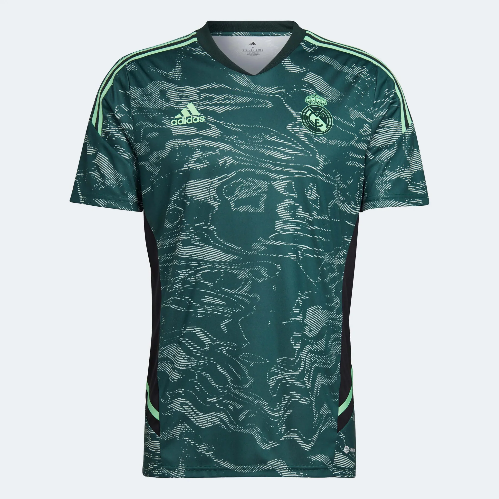 adidas 2022-23 Real Madrid EU Training Jersey - Green