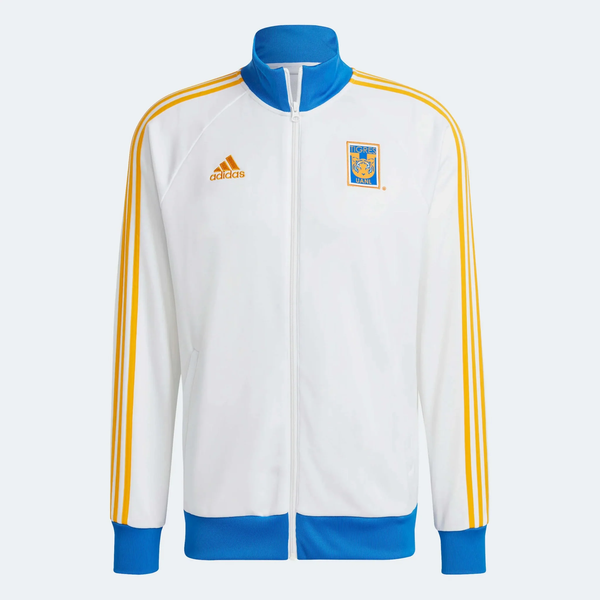 adidas 2022-23 Tigres DNA Training Top - White-Blue-Orange