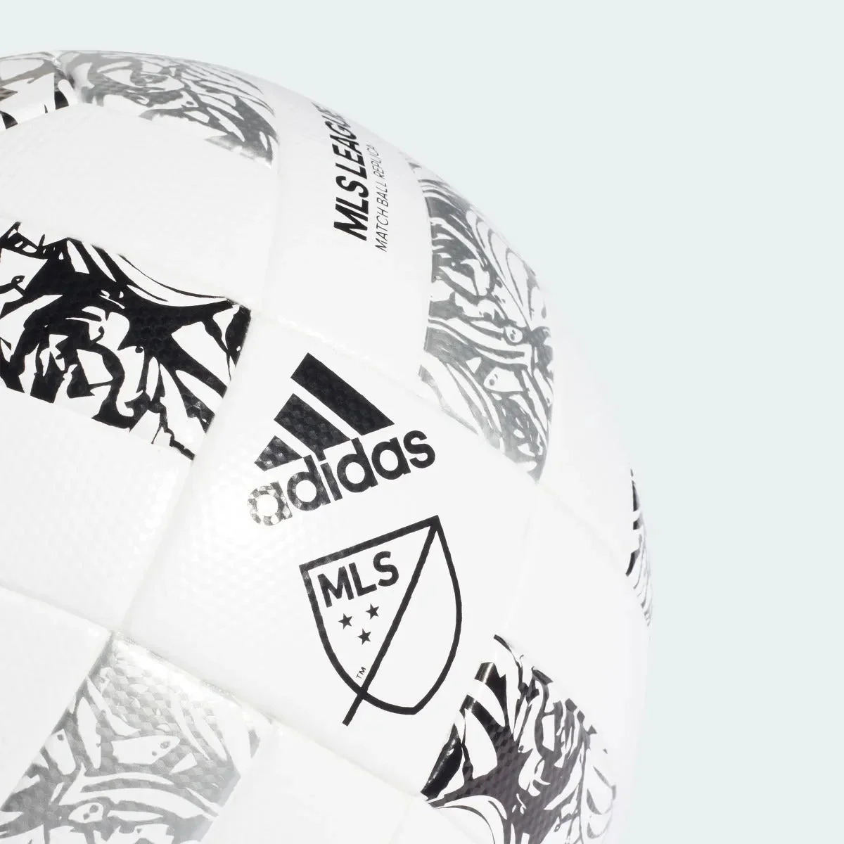 adidas 2022 MLS NFHS League Ball - White-Silver - Image 3