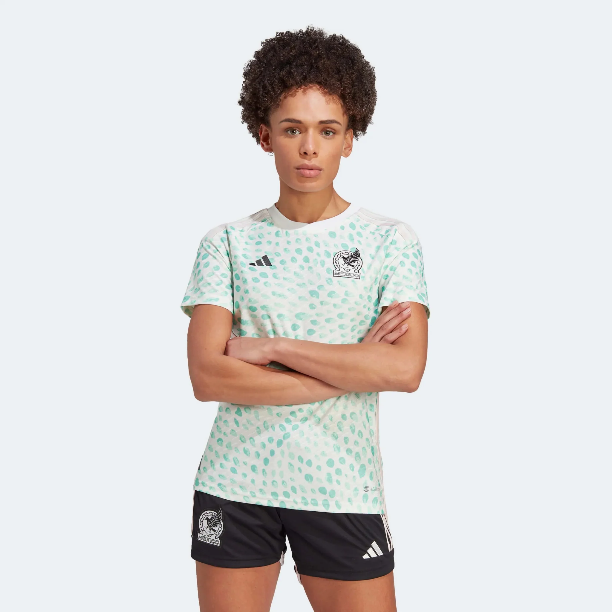 adidas 2023-24 Mexico Authentic Women's Away Jersey - Core White - Image 3