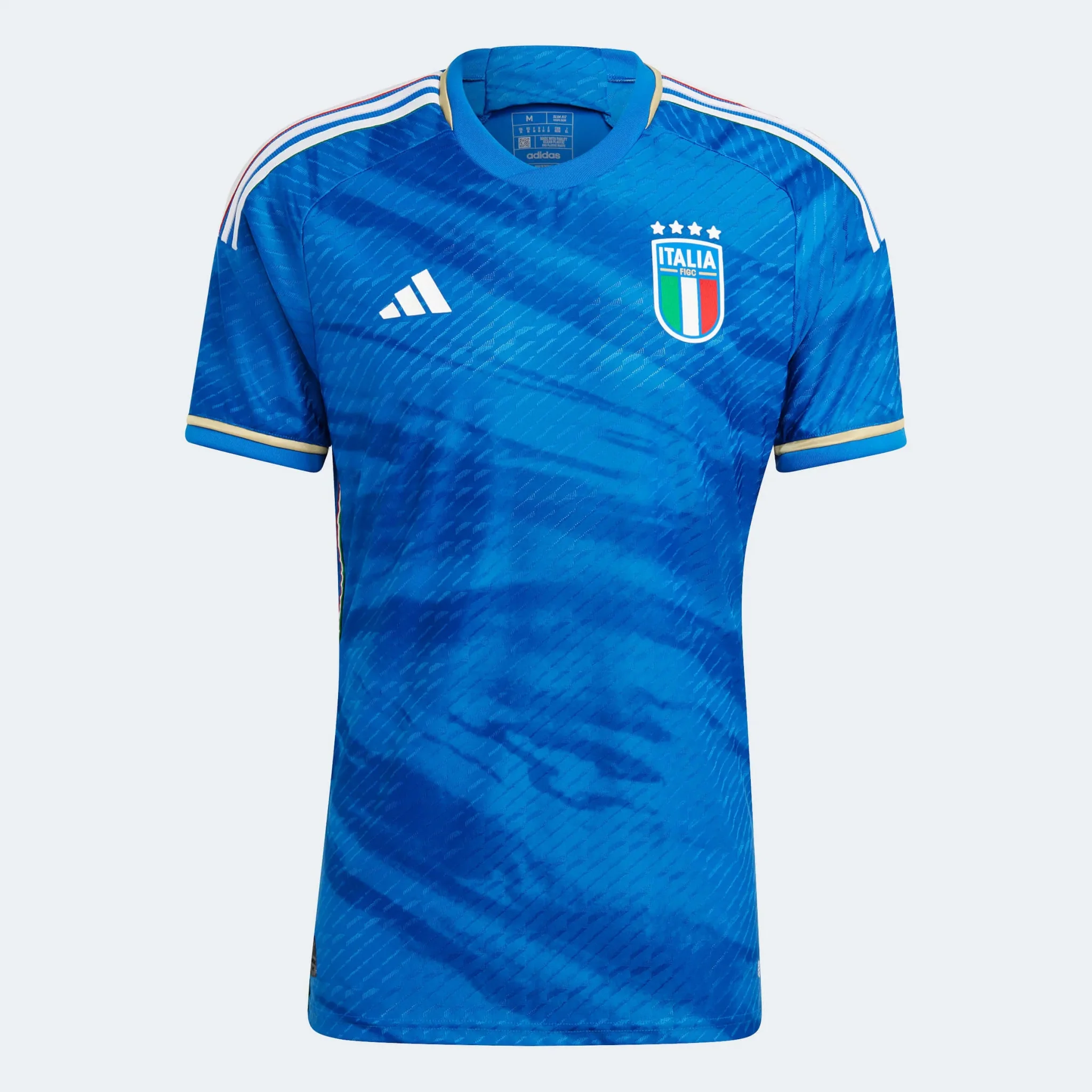 adidas 2023 Italy Authentic Home Jersey - Blue - Image 3