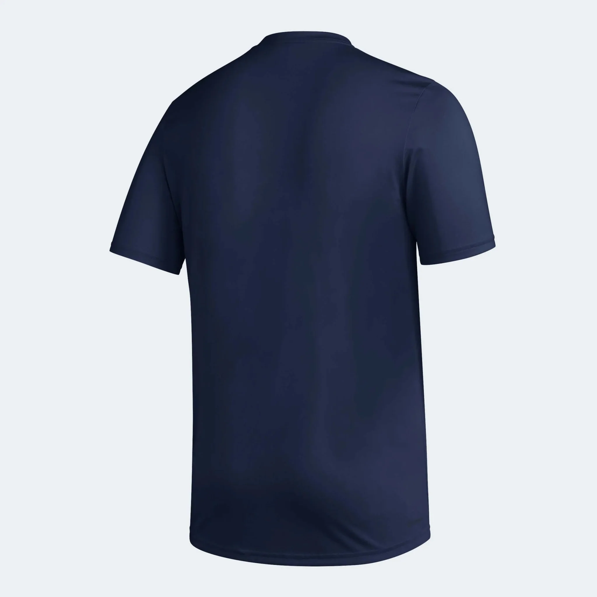 adidas 2023 LA Galaxy Women's Pre-Game Tee - Navy-Team Gold - Image 2
