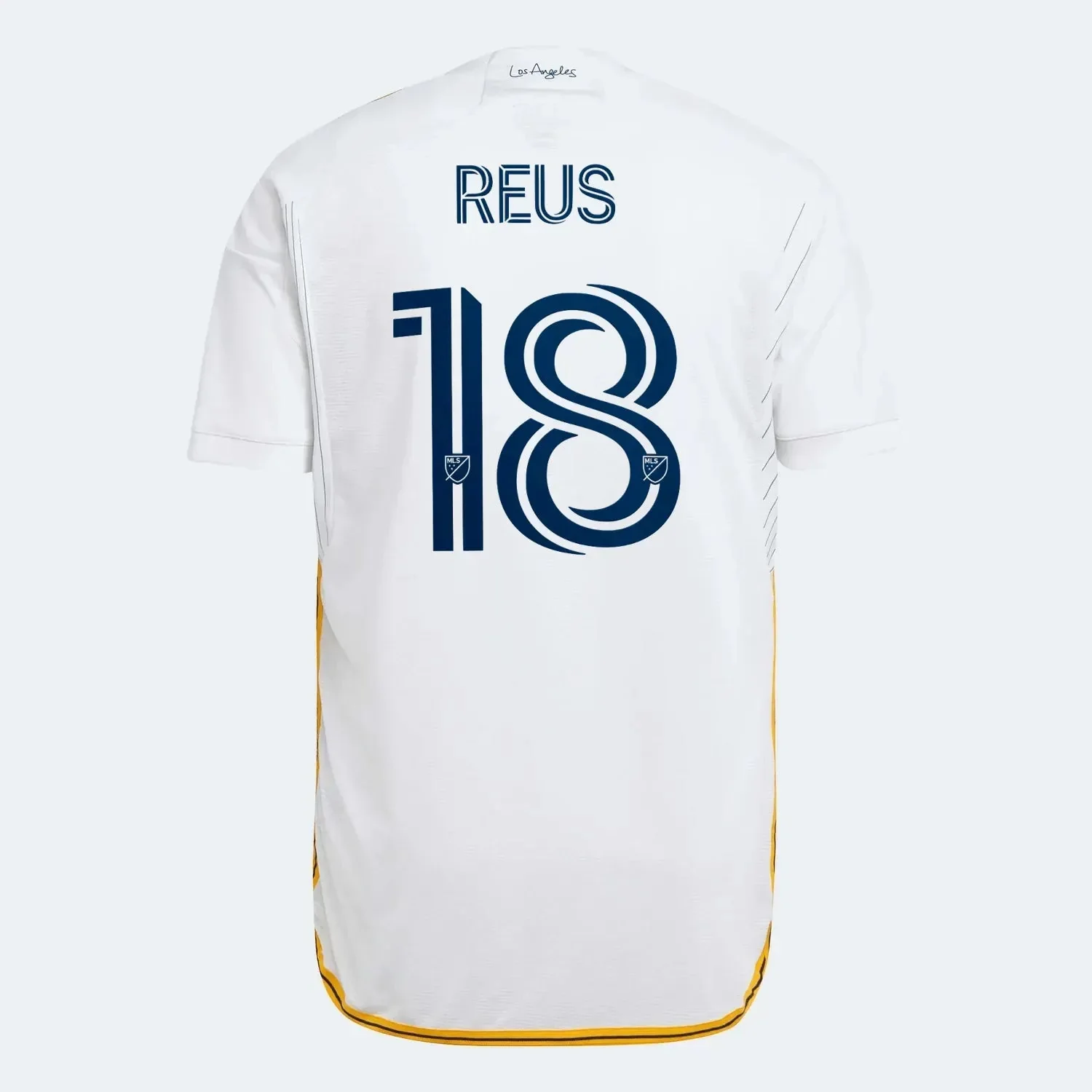 adidas 2024-25 LA Galaxy Men's Authentic Home Jersey - Image 8