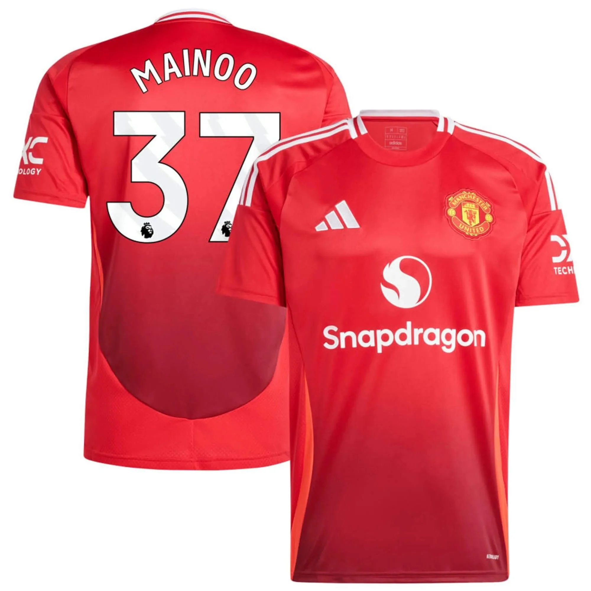 adidas 2024-25 Manchester United Men's Stadium Home Jersey - Image 14