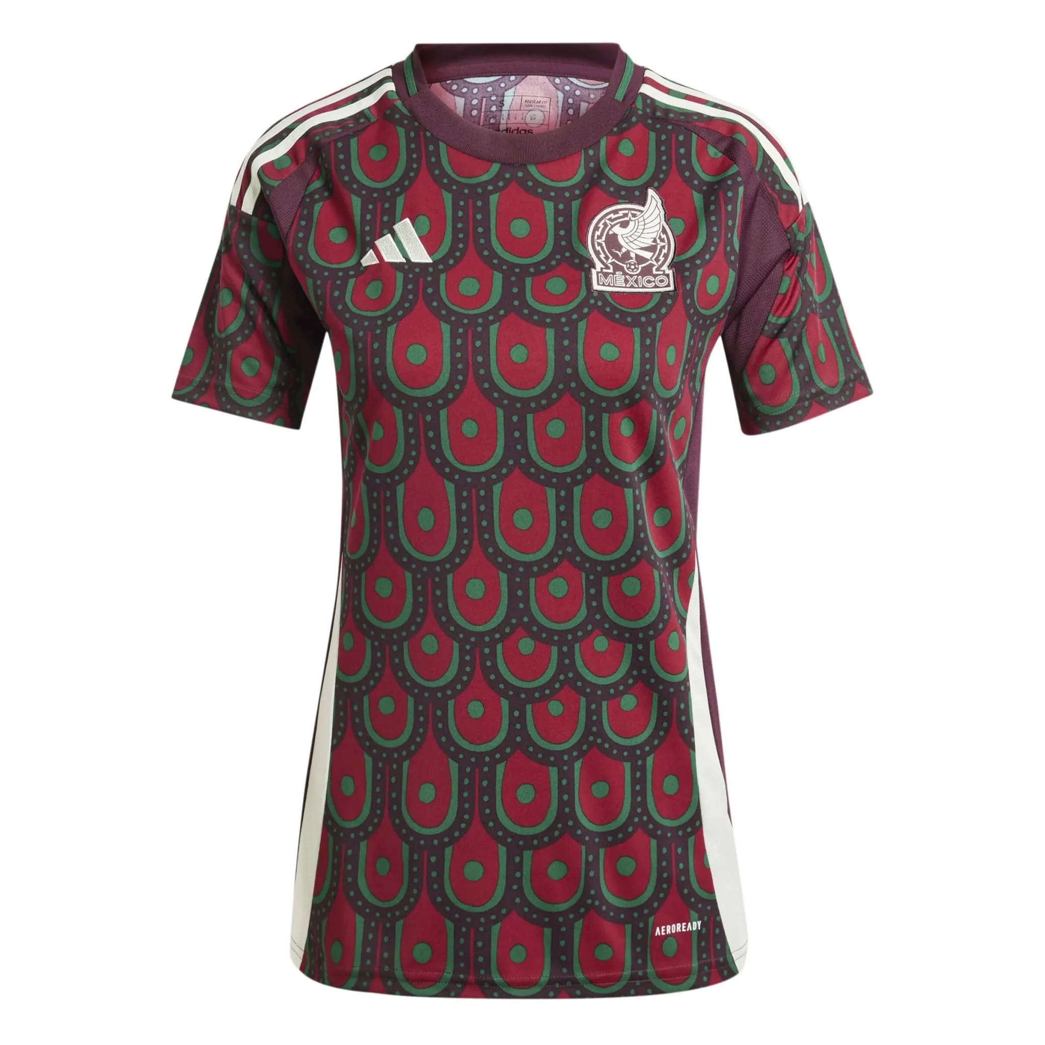 adidas 2024-25 Mexico Women's Stadium Home Jersey