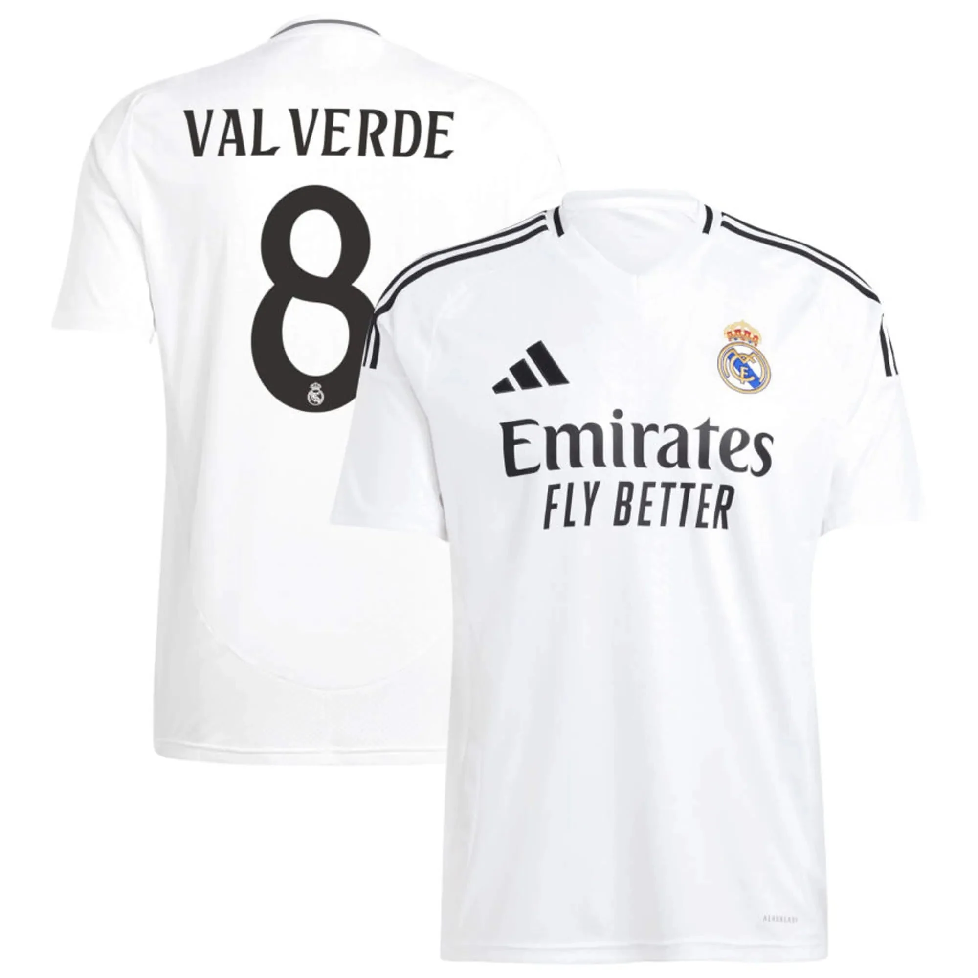 adidas 2024-25 Real Madrid Men's Stadium Home Jersey - Image 12