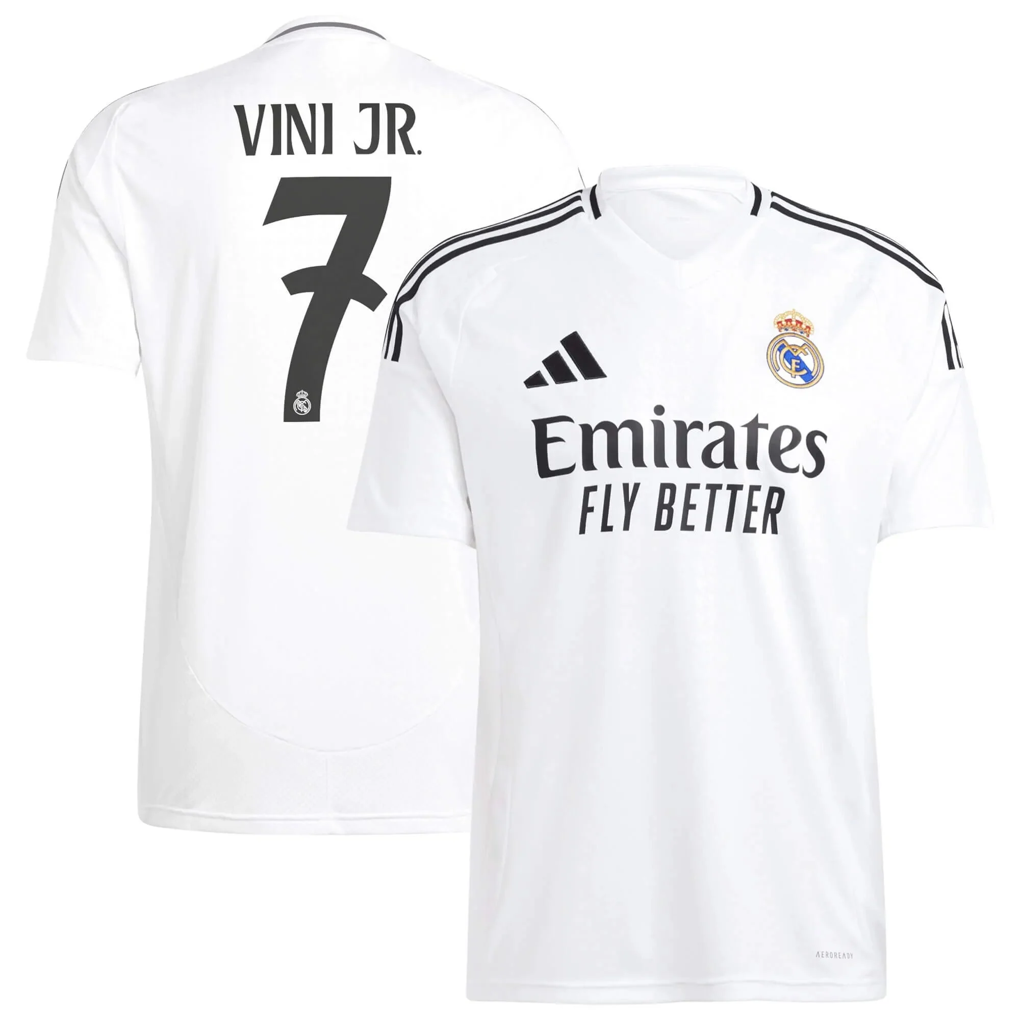 adidas 2024-25 Real Madrid Men's Stadium Home Jersey - Image 15
