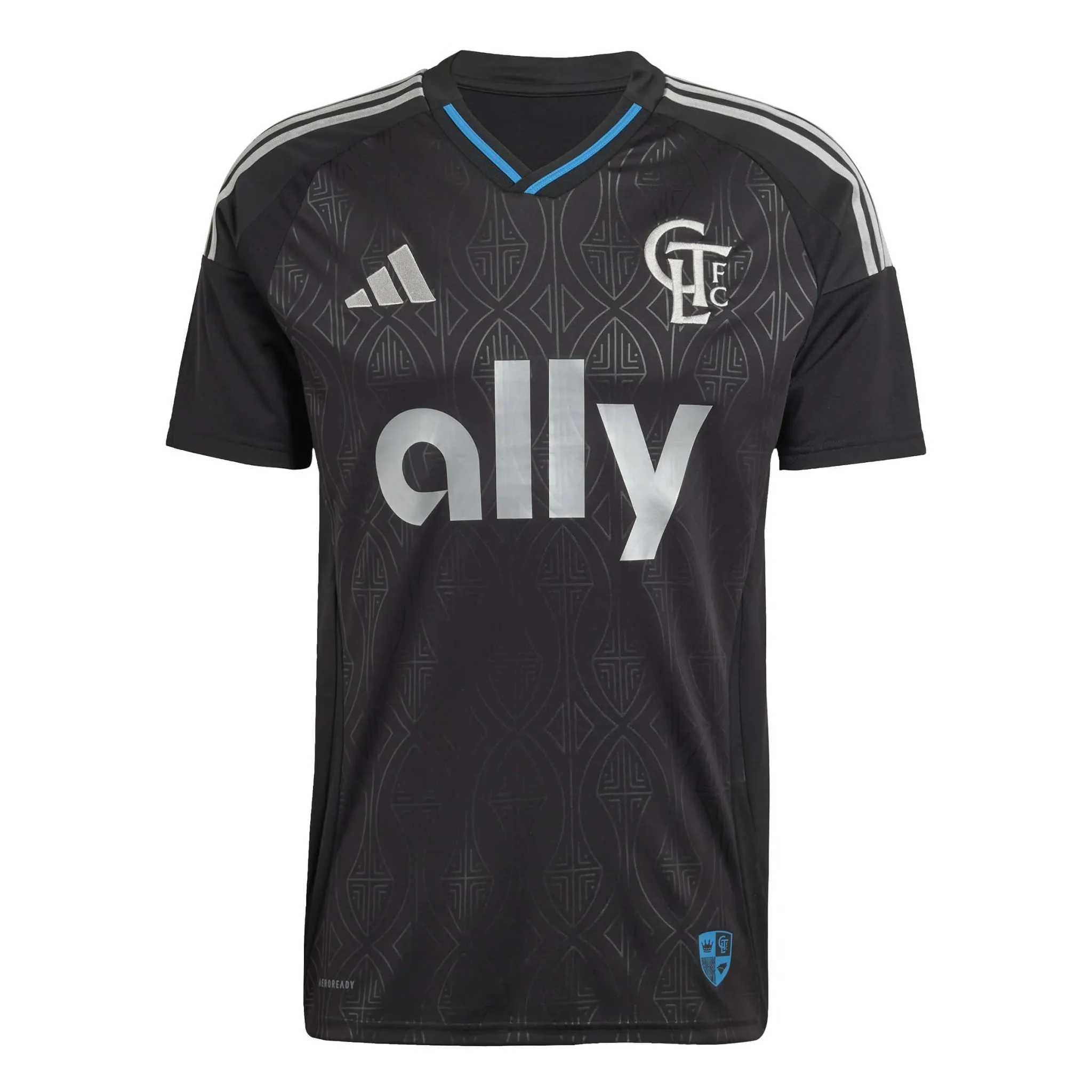 adidas 2025-26 Charlotte FC Men's Stadium Away Soccer Jersey