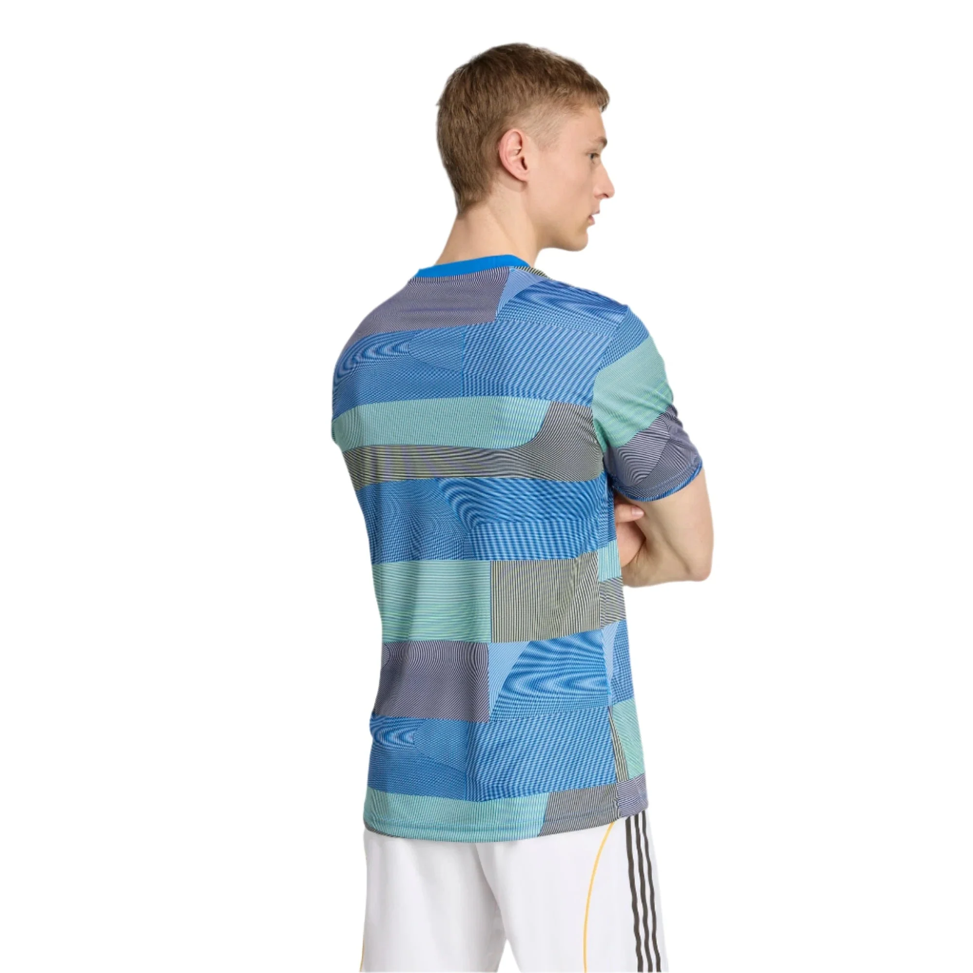adidas 2025-26 Real Madrid Men's Pre-Match Soccer Jersey - Image 5