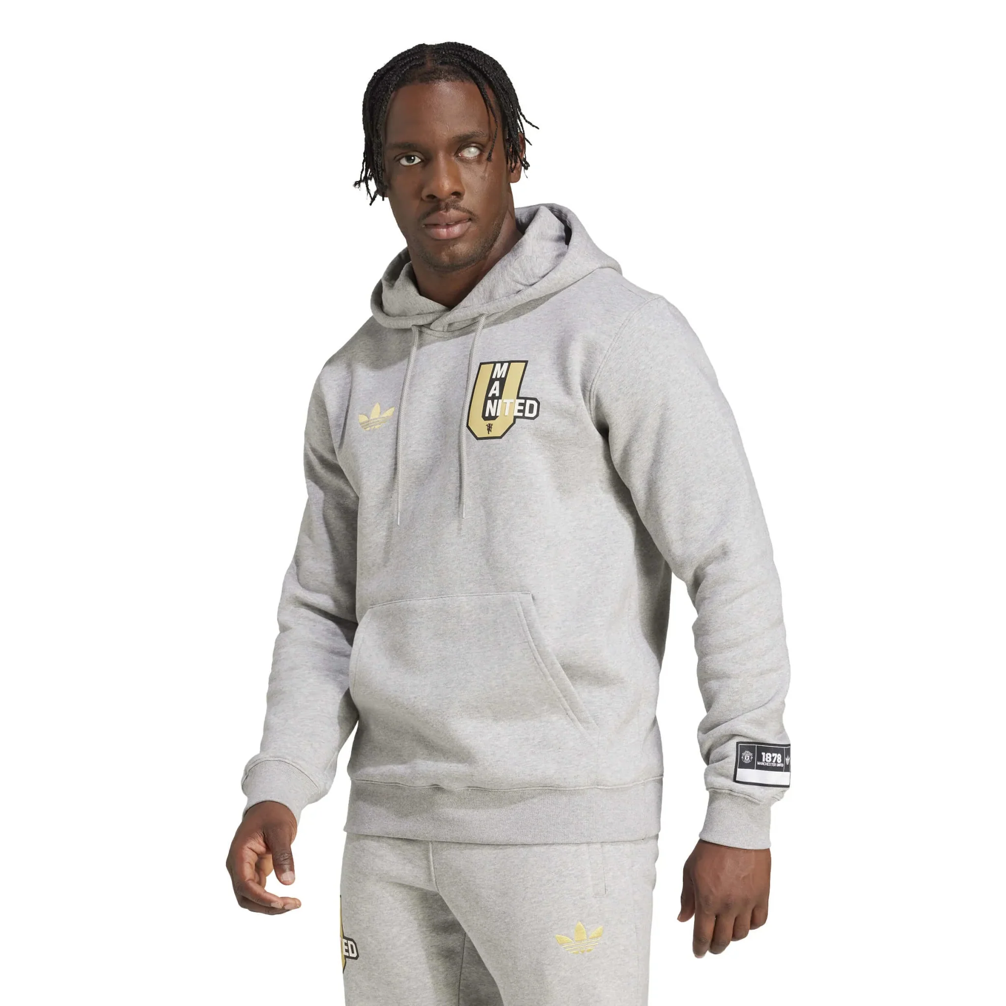 adidas 2024/25 Manchester United Men's VRCT Hoodie - Image 2