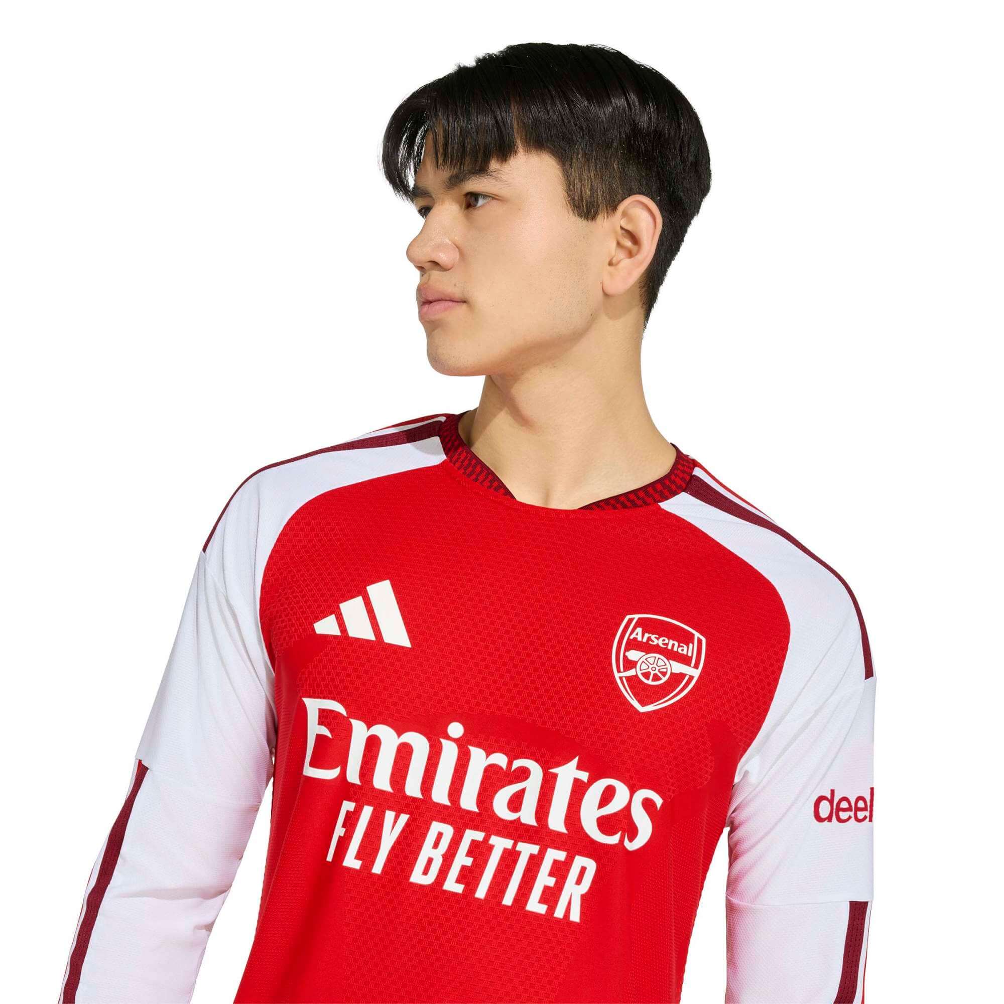 adidas 2026-27 Arsenal Men's Authentic Home Long-Sleeve Soccer Jersey - Image 5